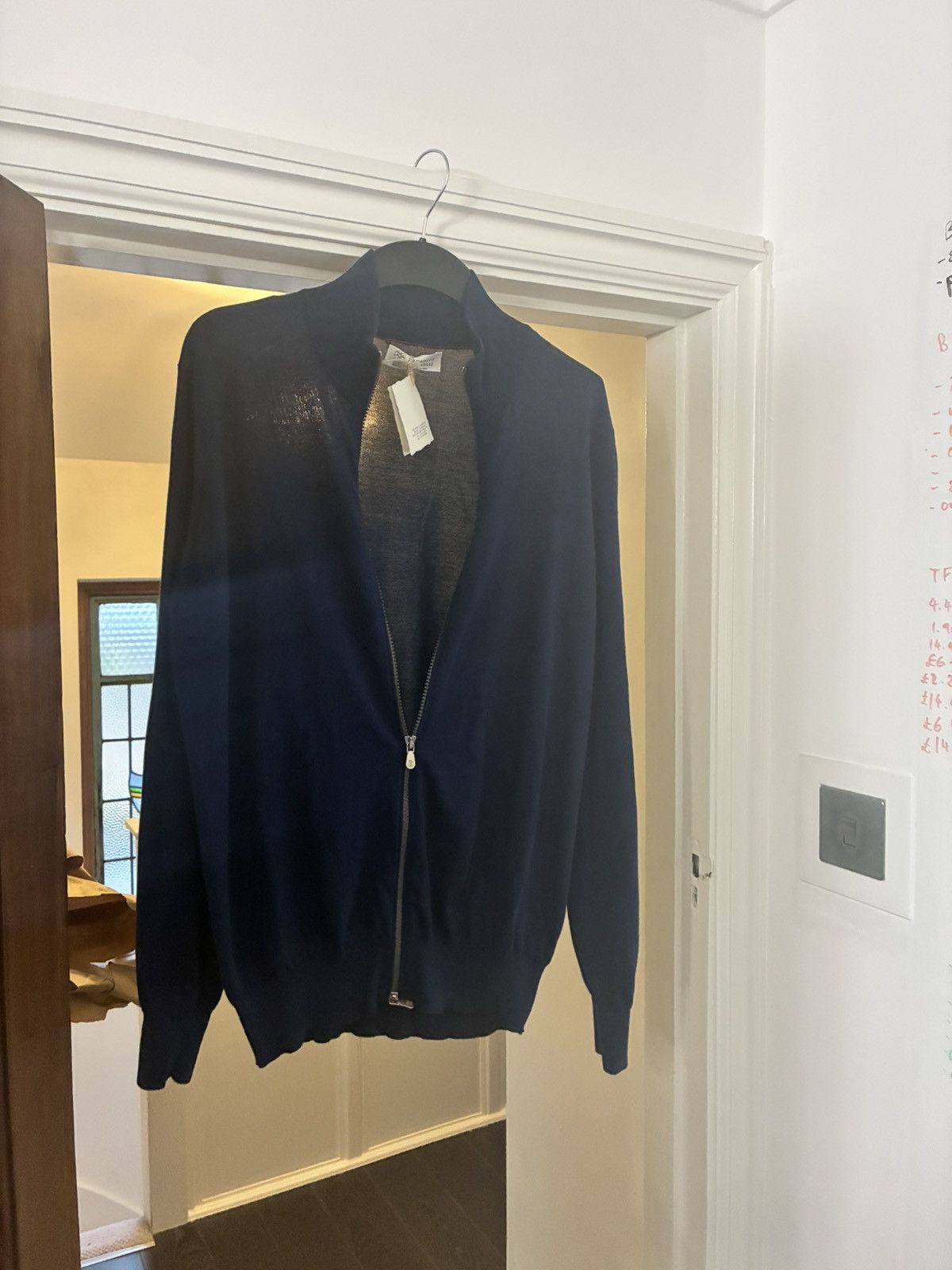 Brunello Cucinelli Brunello Cucinelli cotton blue cardigan size 50/medium Size US M / EU 48-50 / 2 - 1 Thumbnail