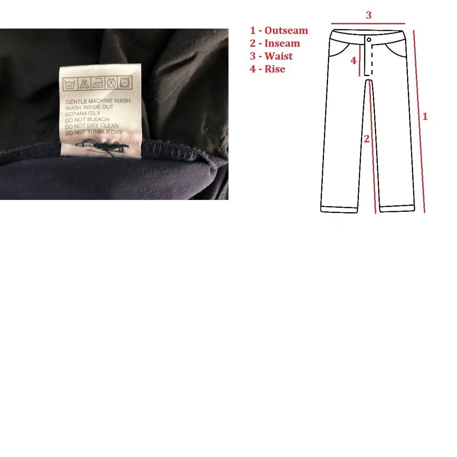 MLB Majestic Men's MLB New York Yankees Cargo Capri Pants Size M Blue Polyester Size US 31 - 9 Thumbnail