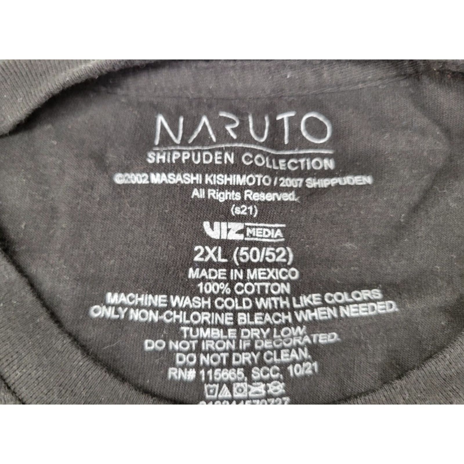 Vintage Naruto Mens Tshirt Ichiraku Ramen Shop Anime Tshirt 2XL Black Shirt Mens Graphic Tee Naruto Logo Graphic Print Naruto Shirt Size US XXL / EU 58 / 5 - 7 Thumbnail