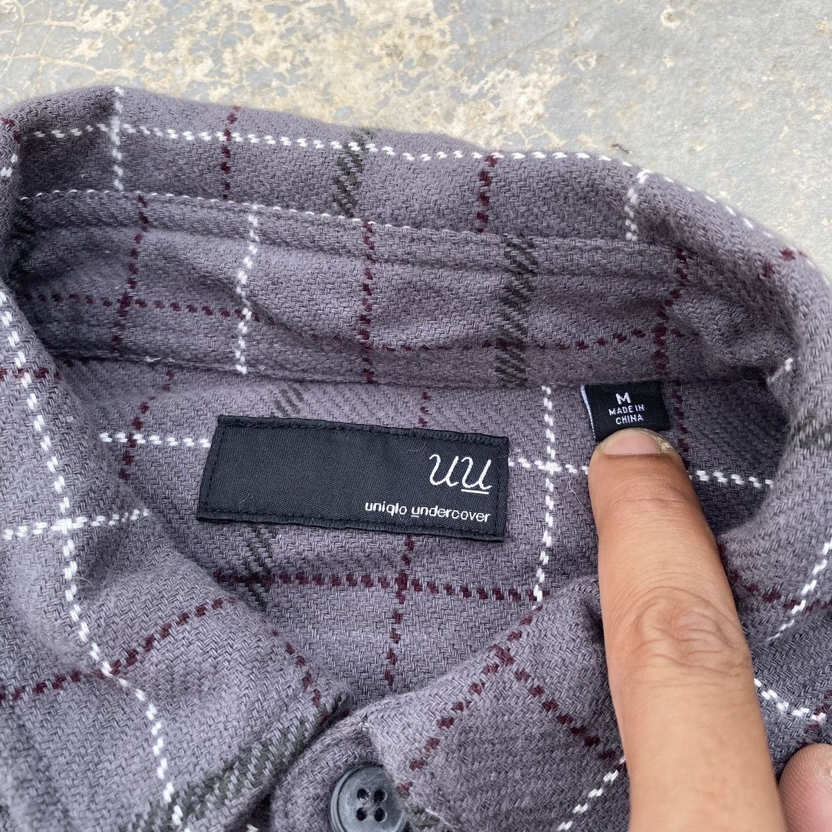 Japanese Brand × Undercover × Uniqlo uniqlo x undercover wastern flannel long sleeve button up Size US M / EU 48-50 / 2 - 8 Thumbnail