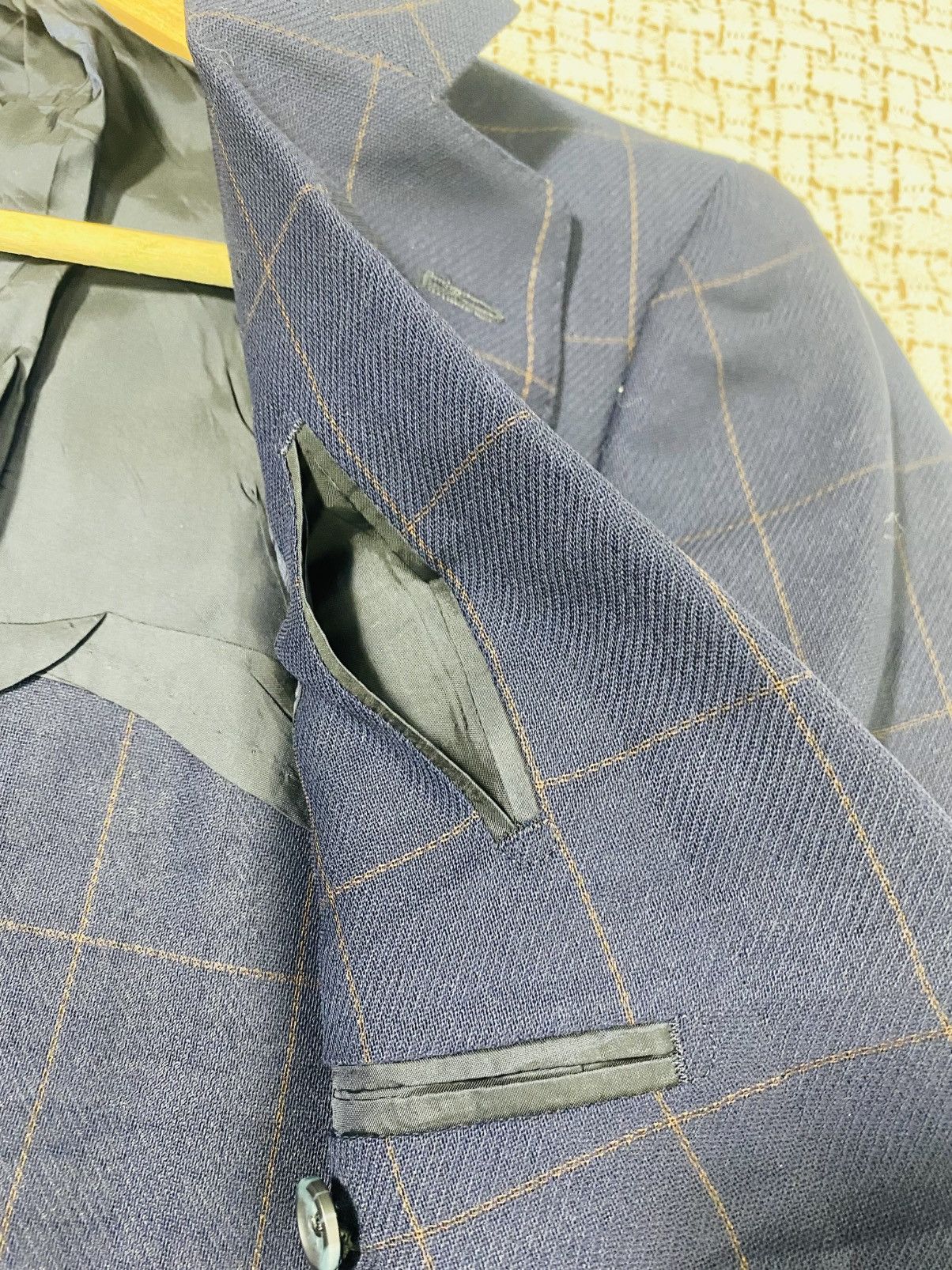 Vintage Rare Vintage 90s Nina Ricci Checkered Blazer Size US S / EU 44-46 / 1 - 10 Thumbnail