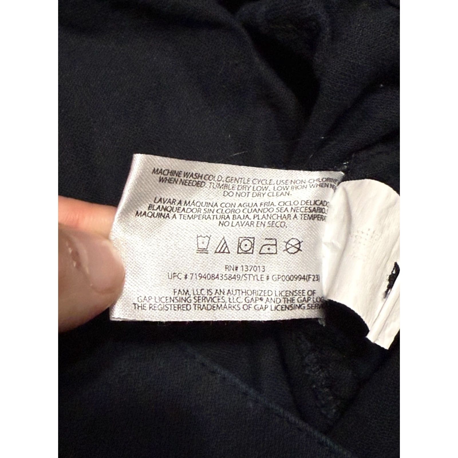 Gap GAP Pants Women's Size Medium Navy Blue Jogger Jeans Style Casual Size 32" / US 10 / IT 46 - 6 Thumbnail