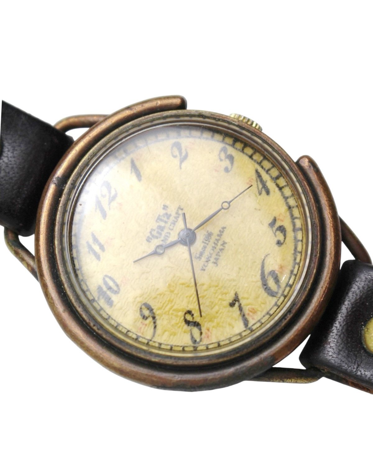 Vintage 2000S GATA HANDCRAFTED YOKOHAMA JAPAN BRONZE WATCH Size ONE SIZE - 6 Thumbnail