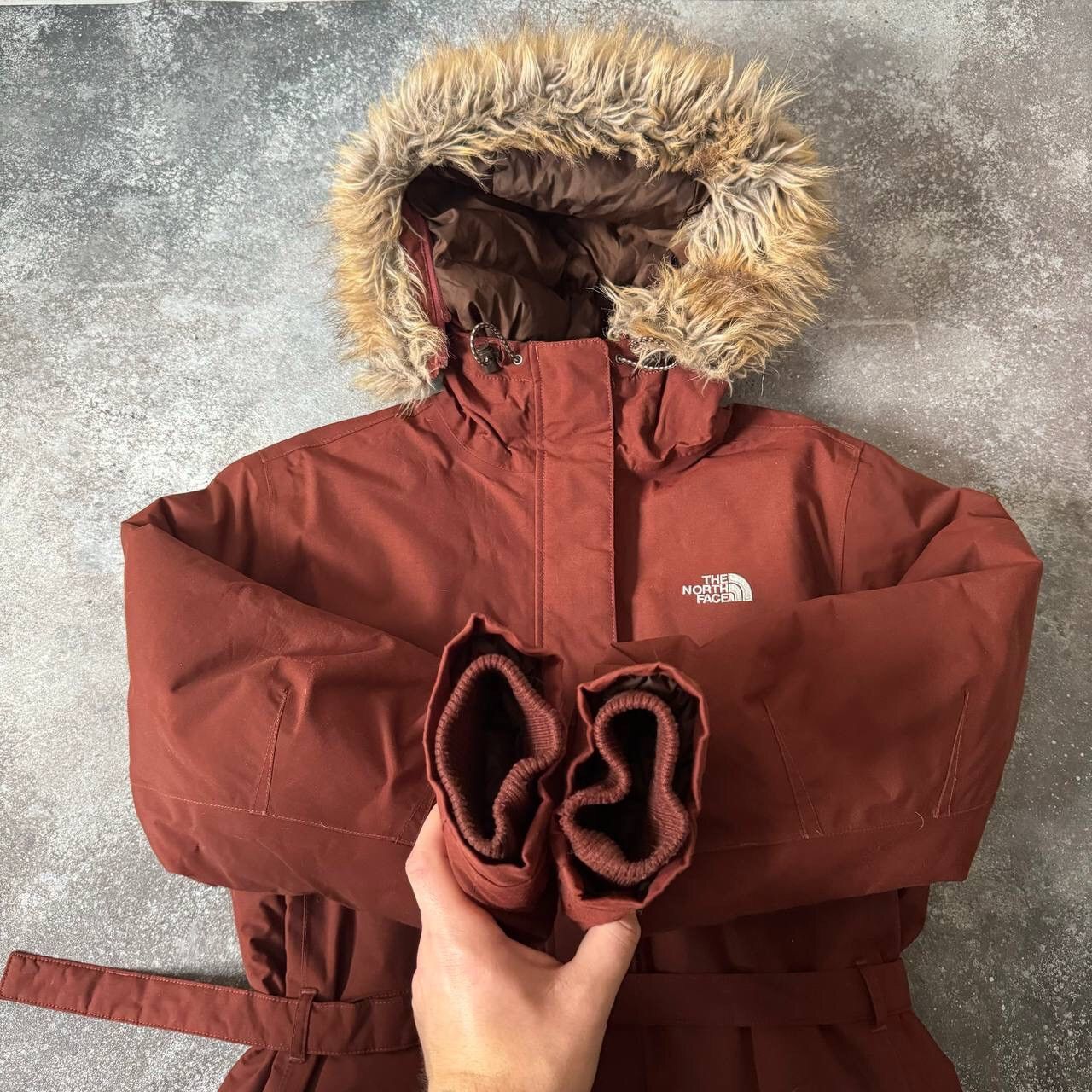 The North Face The North Face Vintage Brown Puffer Down Jacket Size L / US 10 / IT 46 - 10 Thumbnail