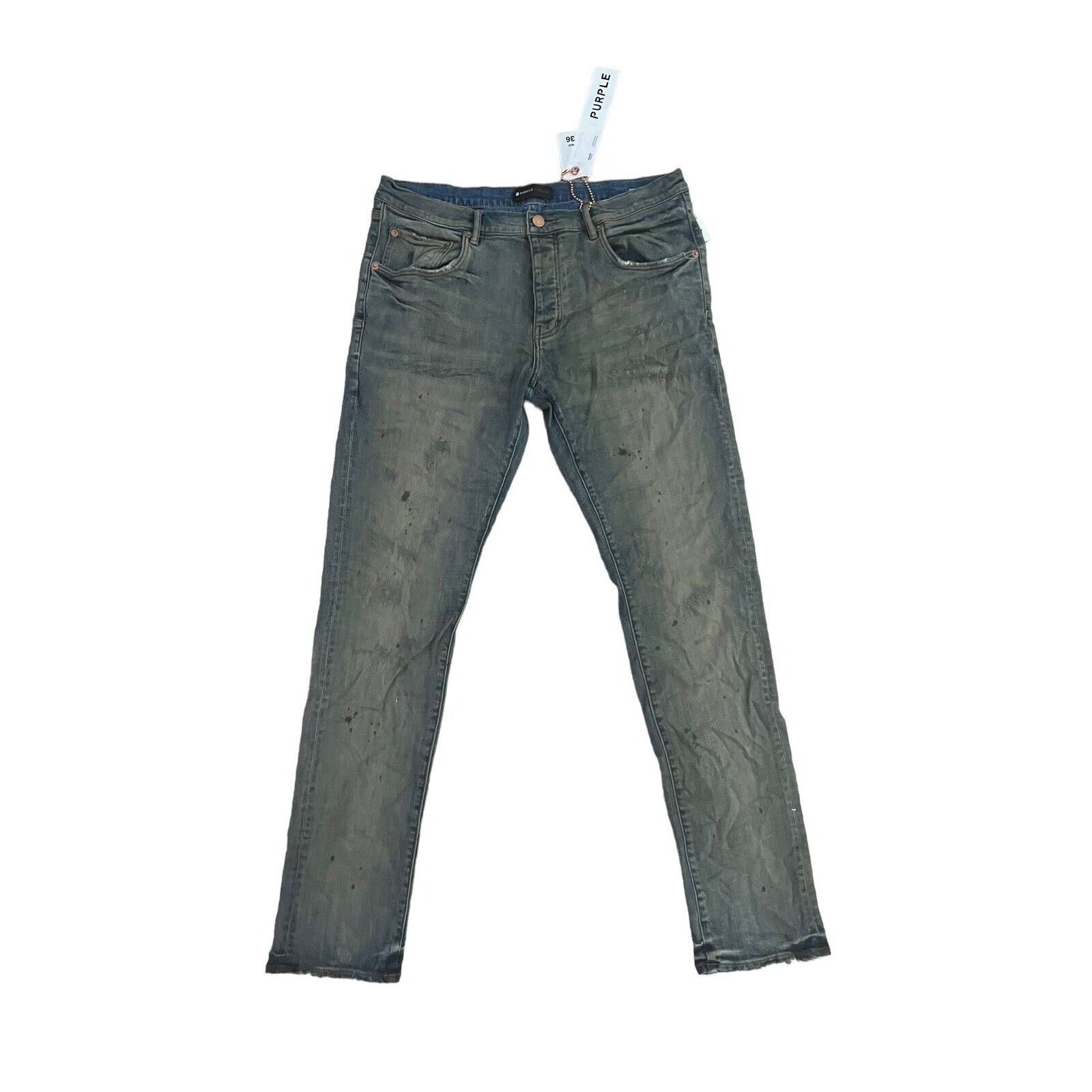 image of Jeans Mens Slim Fit P001 $275 Size 36/32 in Indigo Oil