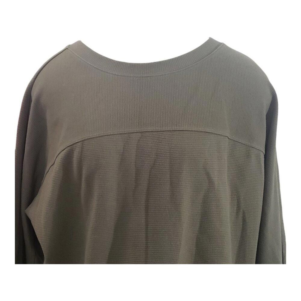 Canterbury of New Zealand CT1976 Zella Army Green Athletic Top XS Size XS / US 0-2 / IT 36-38 - 2 Thumbnail