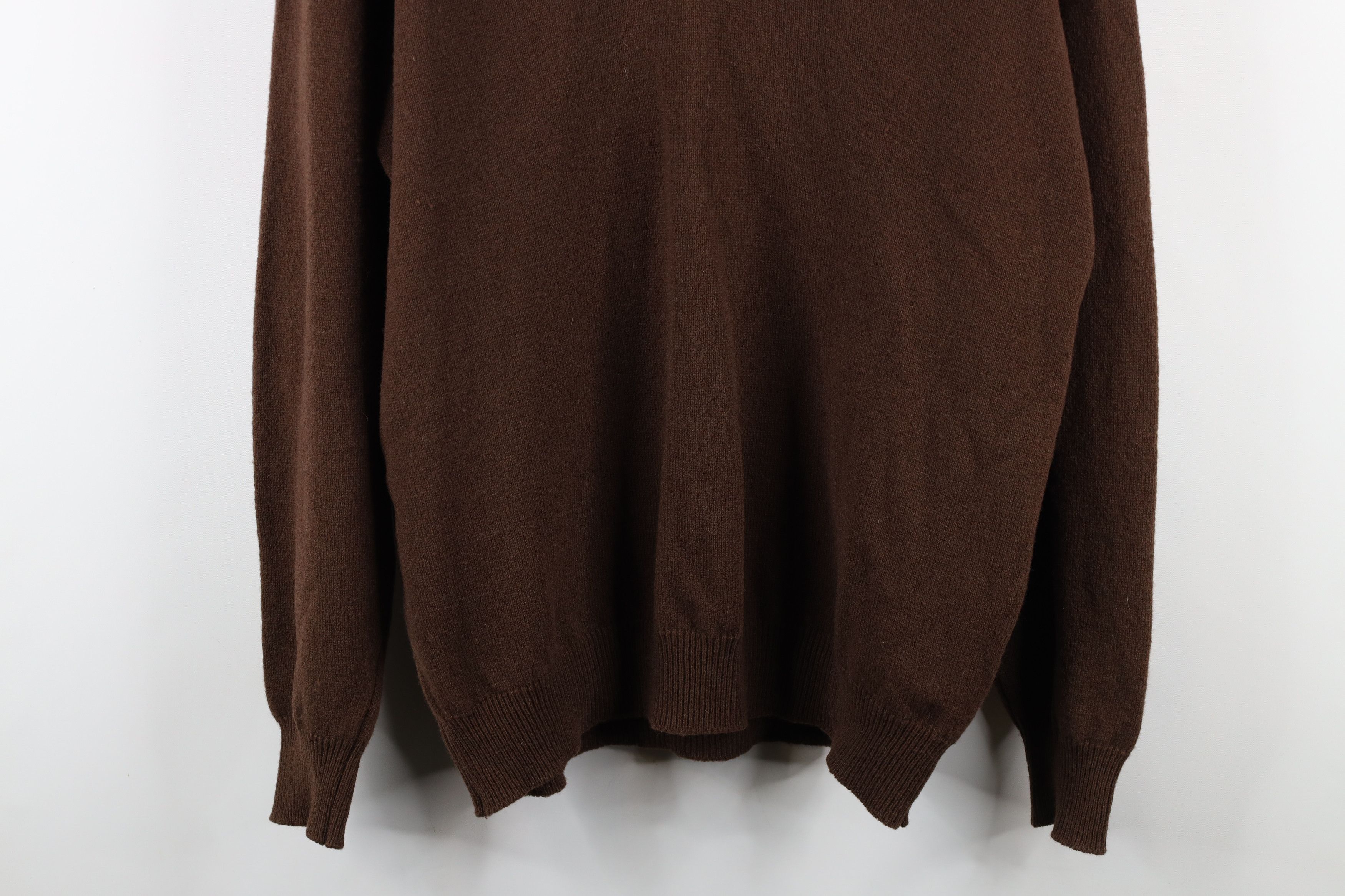 Vintage Vintage 70s Marchbank Gleneagles Wool Knit Sweater Brown Size US XL / EU 56 / 4 - 3 Thumbnail