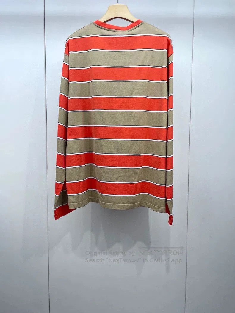 Miu Miu Miu Miu Striped Loose Fit T. Size US M / EU 48-50 / 2 - 2 Thumbnail