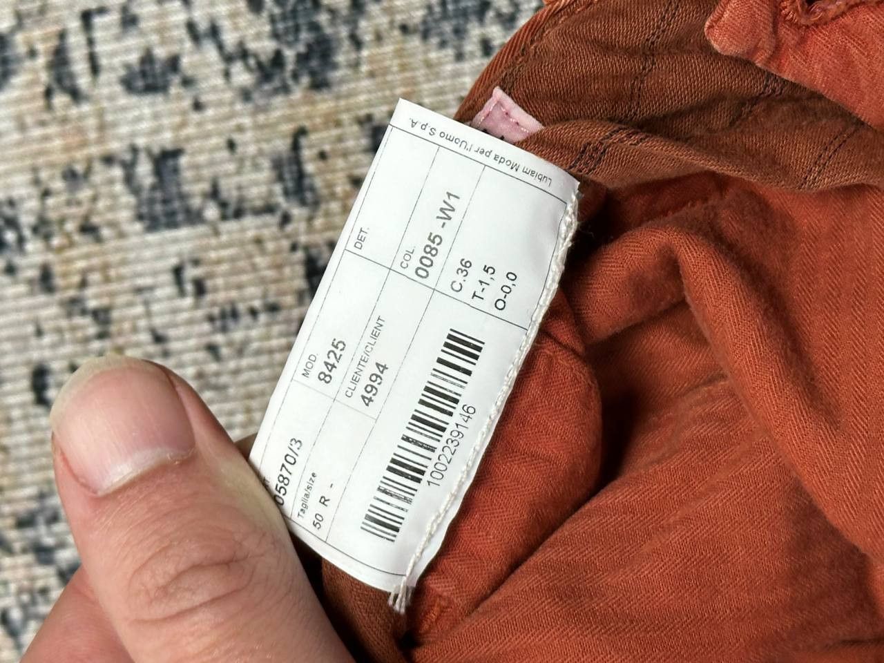 L.B.M. 1911 LBM 1911 Luxury Chino Trousers Made In Italy Size US 32 / EU 48 - 9 Thumbnail