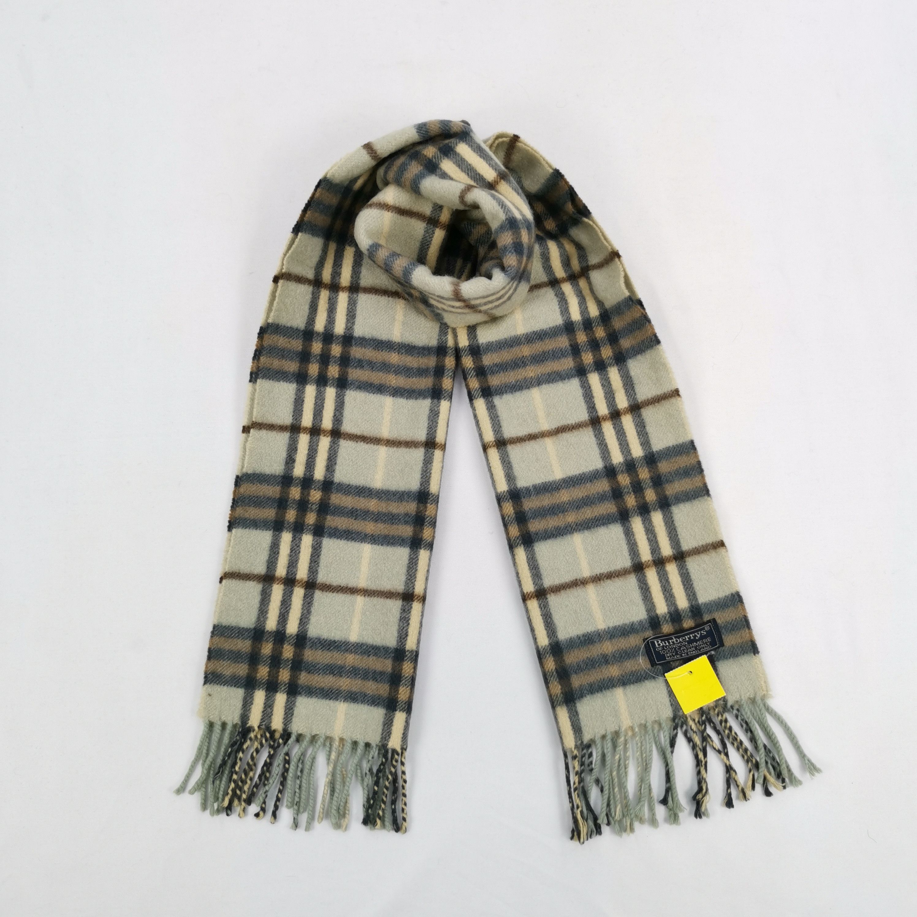 Burberry Vintage Wool Scarf Winter Scarves 56789 Size ONE SIZE - 1 Thumbnail