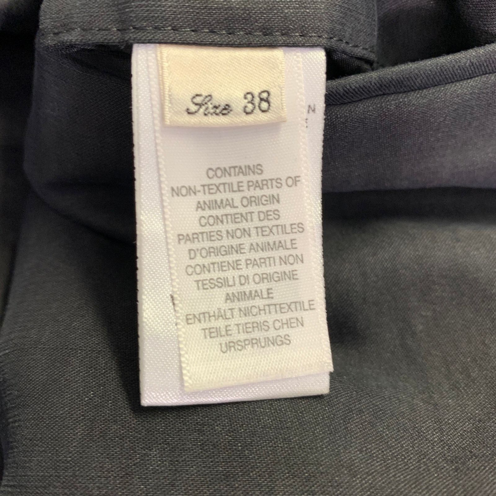 Paul Smith Size 38 Black Cotton Blend Single Breasted Sport Coat Size 38R - 8 Thumbnail