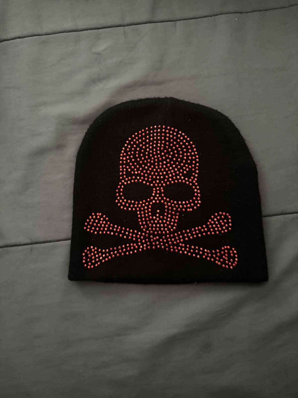 Vintage Skull Beanie Size ONE SIZE - 1 Preview