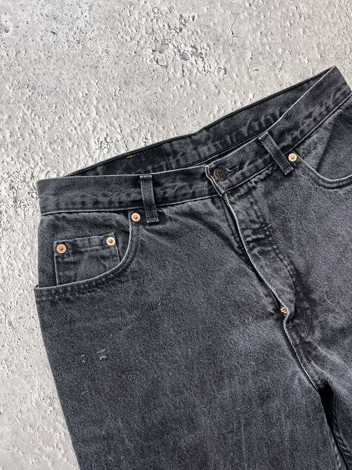 Levi's × Vintage 90a Vintage Levi's I range tab Washed baggy Pants Size US 31 - 6 Thumbnail