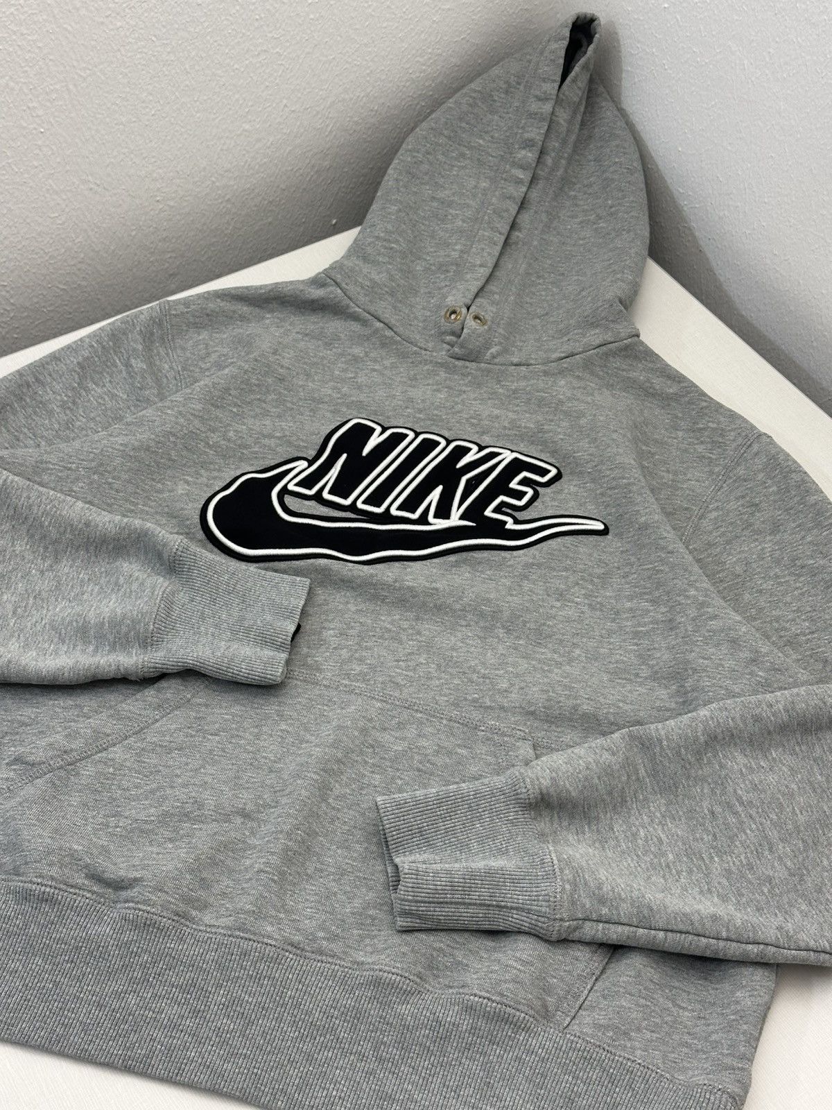 Nike Nike Sportswear Y2K Gray Tag Swoosh Logo Hoodie XL Size US XL / EU 56 / 4 - 6 Thumbnail