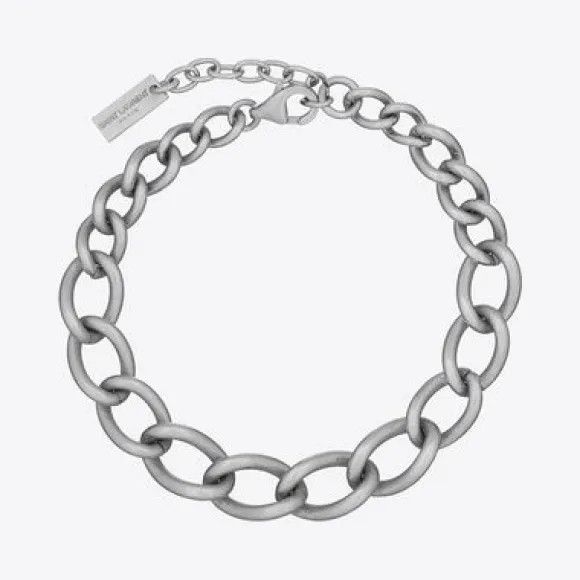 Saint Laurent Paris o1b1hav110425 666435 Size: L / Graduated Chain Bracelet Size ONE SIZE - 1 Preview