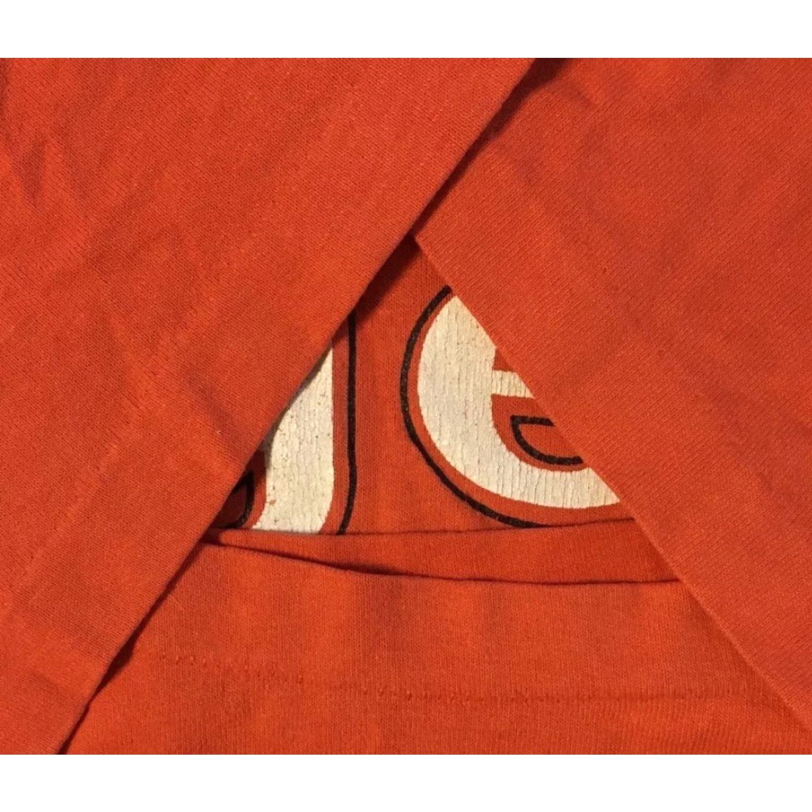 Vintage VINTAGE Massillon Tigers Shirt XXL Orange 90s Distressed PE Grunge 80s/90s College Sports USA Mens Size US XXL / EU 58 / 5 - 4 Thumbnail
