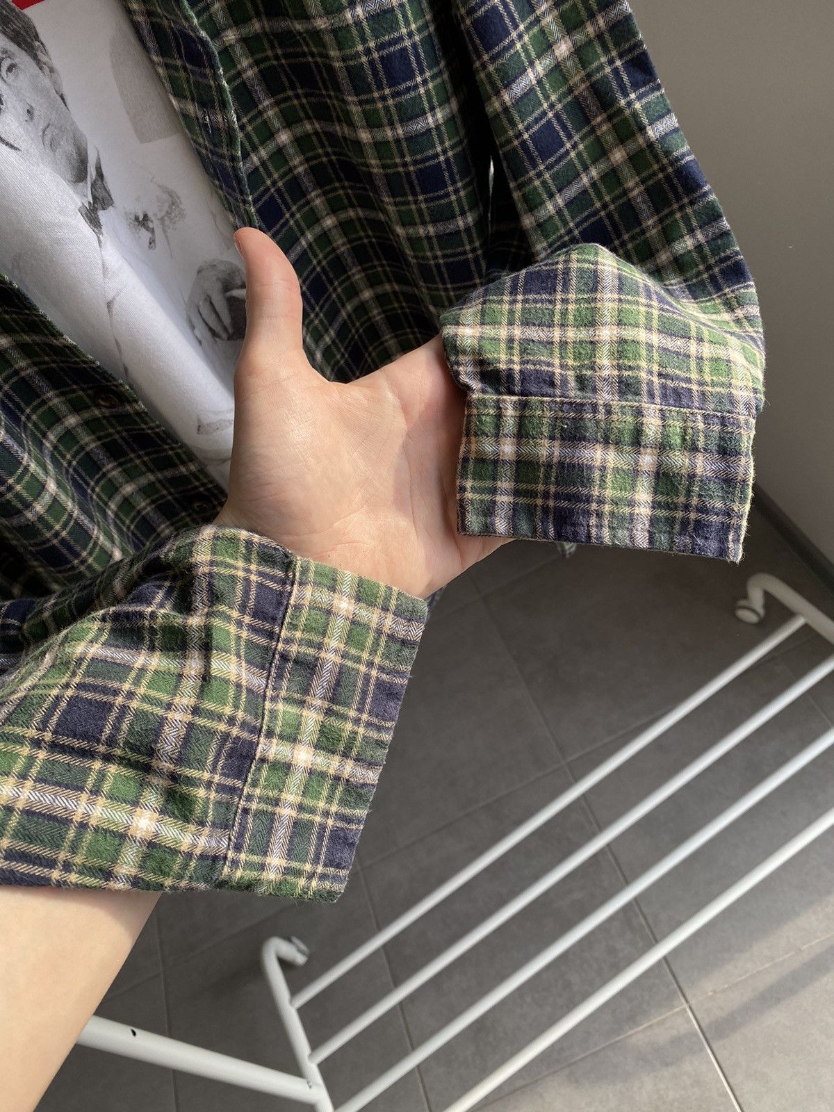 Flannel Vintage Flannel Checkered Shirt Size US M / EU 48-50 / 2 - 4 Thumbnail