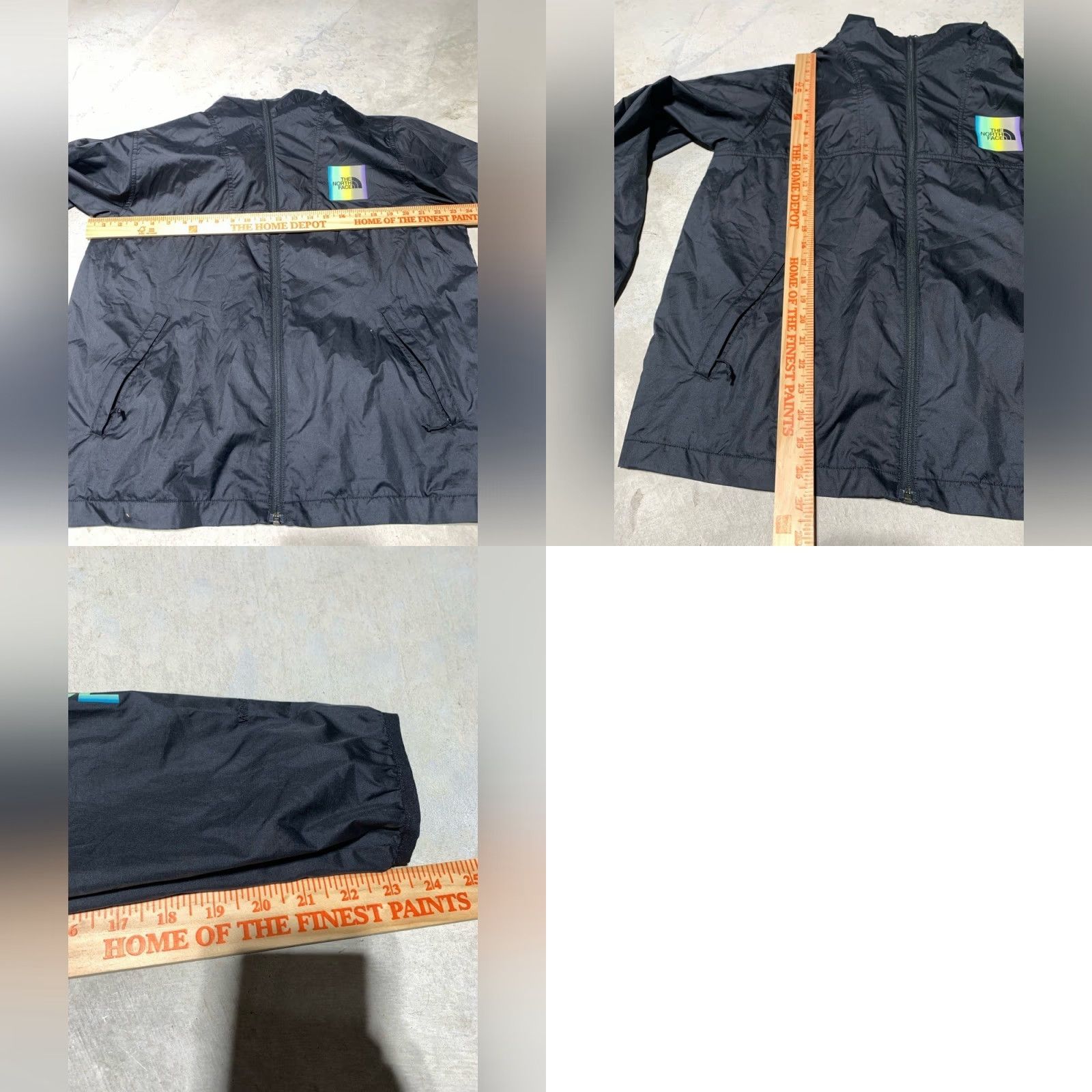 The North Face The North Face Windwall Windbreaker Jacket Black Logo Multicolor Logo Nylon L Unisex Adults Regular Size L Mens Womens? Size US L / EU 52-54 / 3 - 9 Thumbnail
