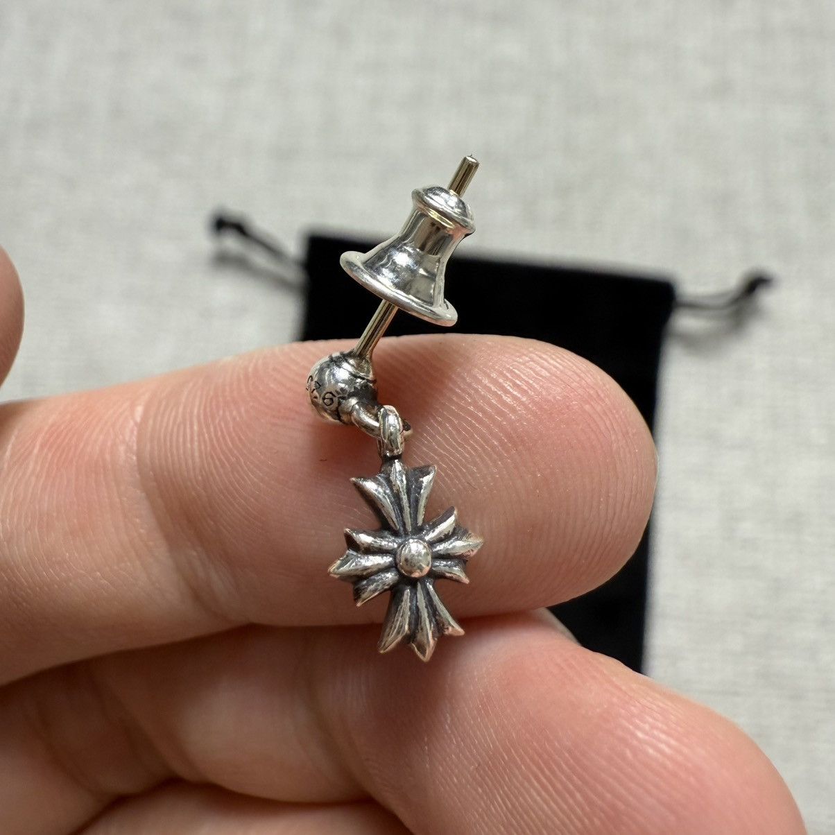 Chrome Hearts Chrome Hearts Tiny E Earring Size ONE SIZE - 4 Thumbnail