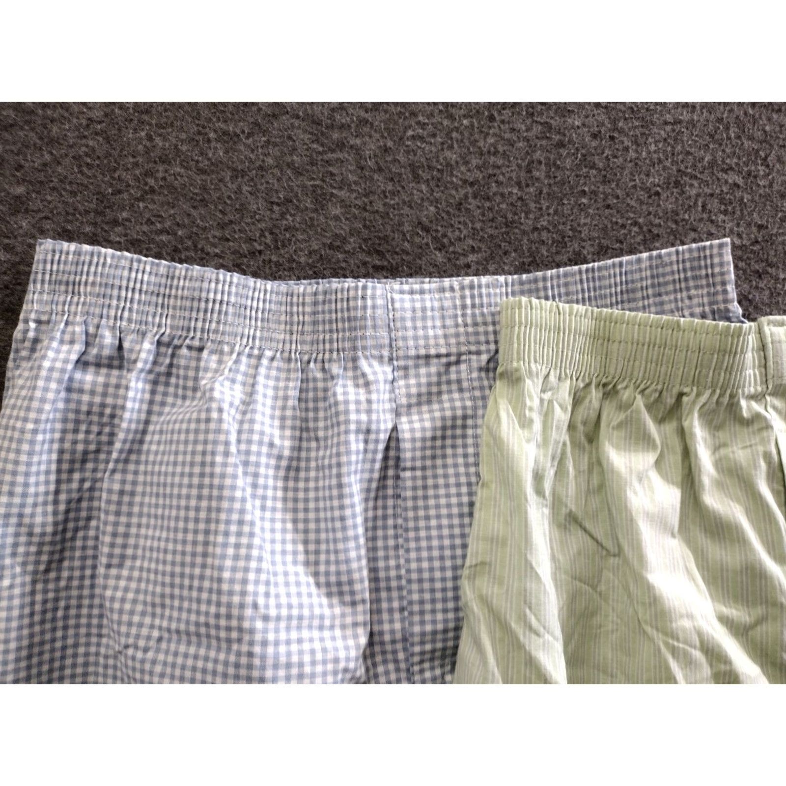 George George Men's Underwear Boxer Shorts 2 Pack Multicolor S Cotton Spandex Polyester, Striped, 2 Piece, Regular, Men, Size S Size 36R - 3 Thumbnail