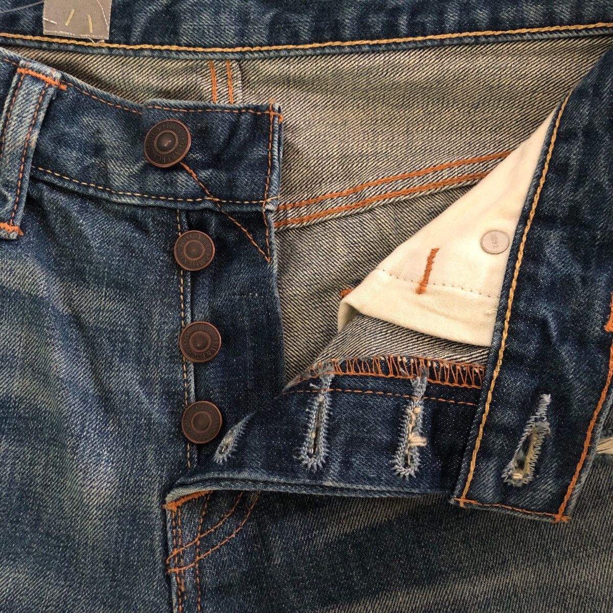 Abercrombie & Fitch Vintage Abercrombie and Fitch Distressed Womenswear Denim Size 33" - 13 Thumbnail