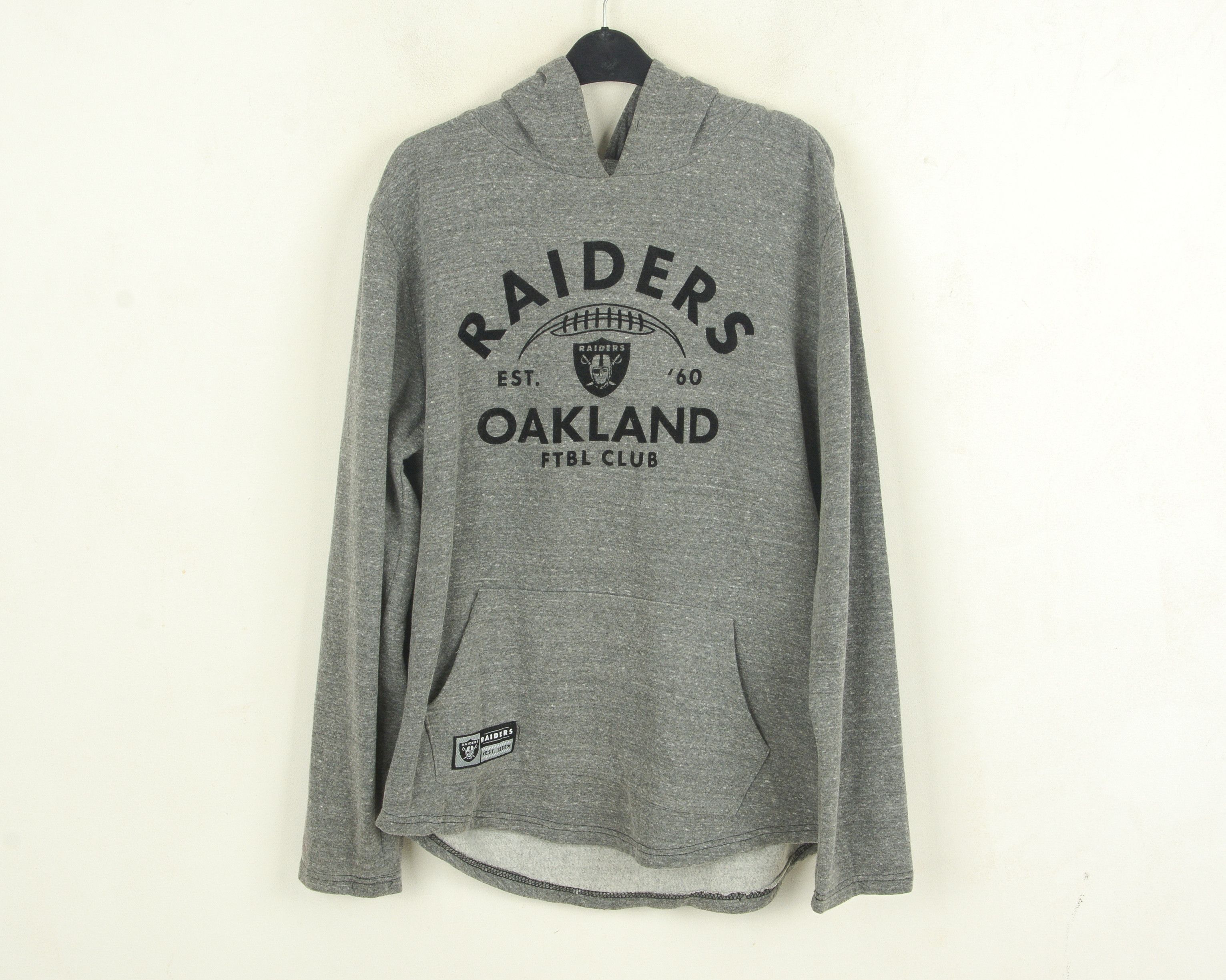 NFL Oakland Raiders Men L Hoodie Las vegas football grey Size US L / EU 52-54 / 3 - 1 Thumbnail