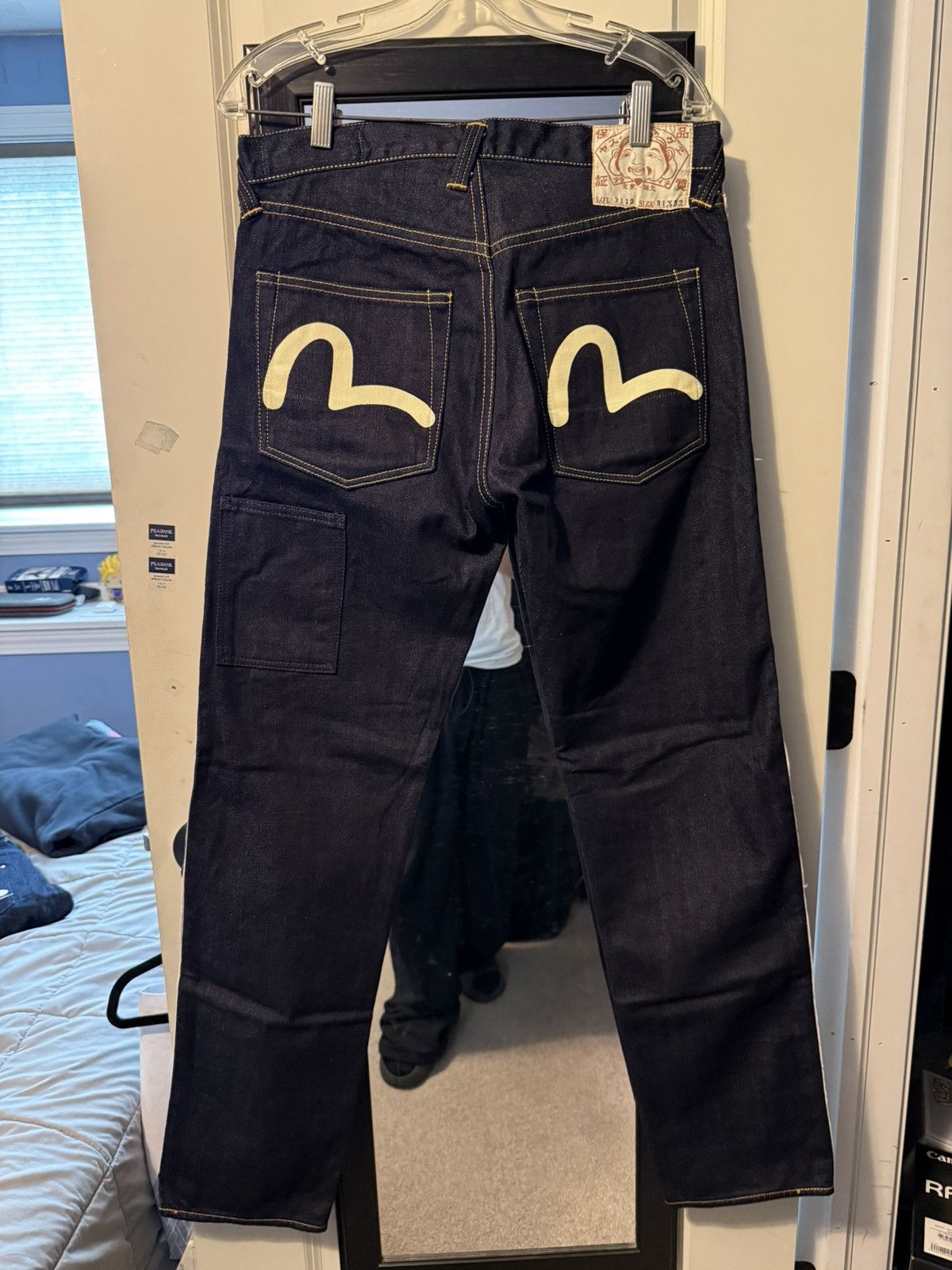 Evisu Evisu Unsanforized Denim Reverse Selvedge Size US 31 - 1 Thumbnail