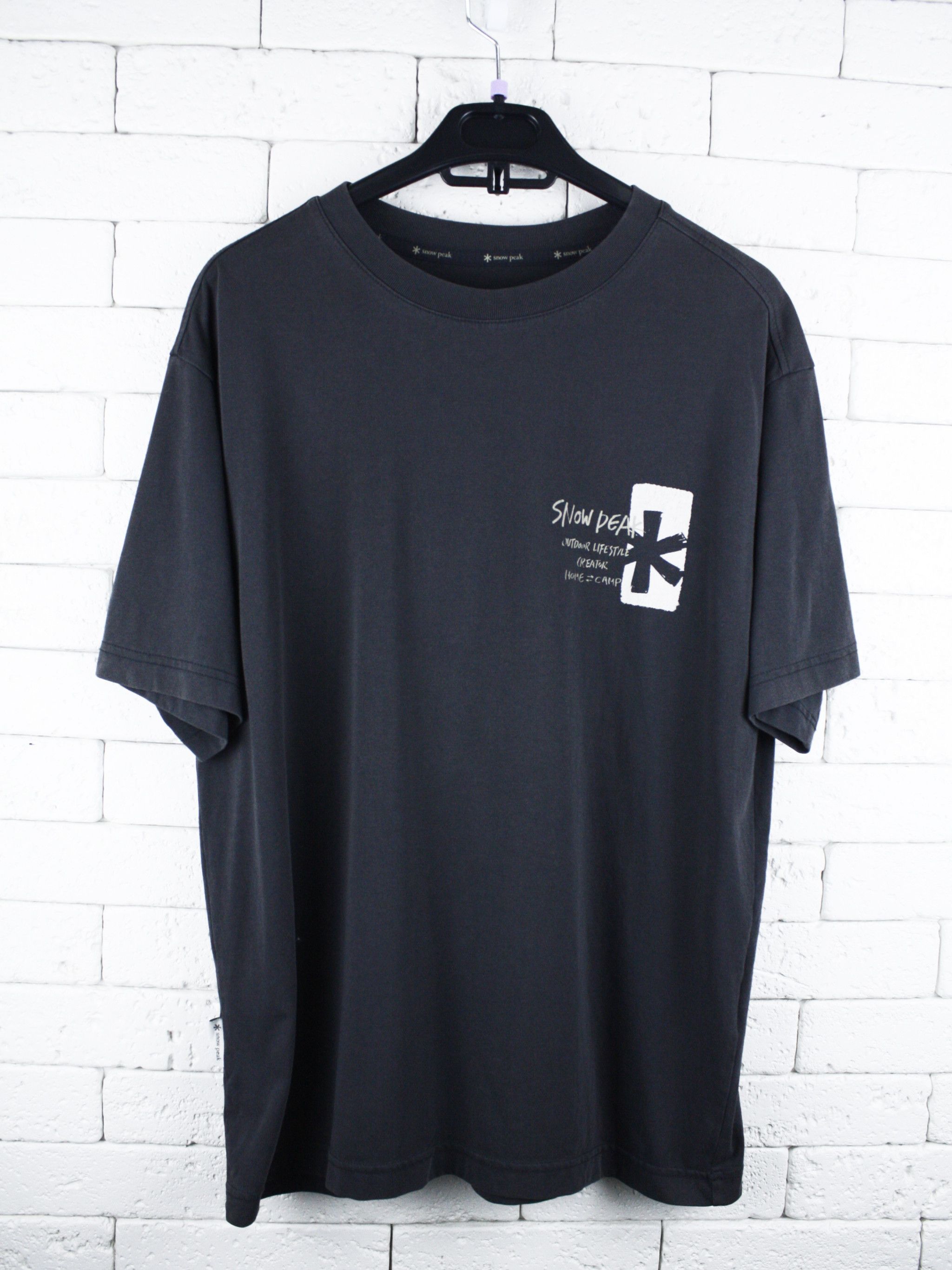 Snow Peak Snow Peak Graphic T-Shirt Outdoor Lifestyle Black Size US M / EU 48-50 / 2 - 1 Thumbnail