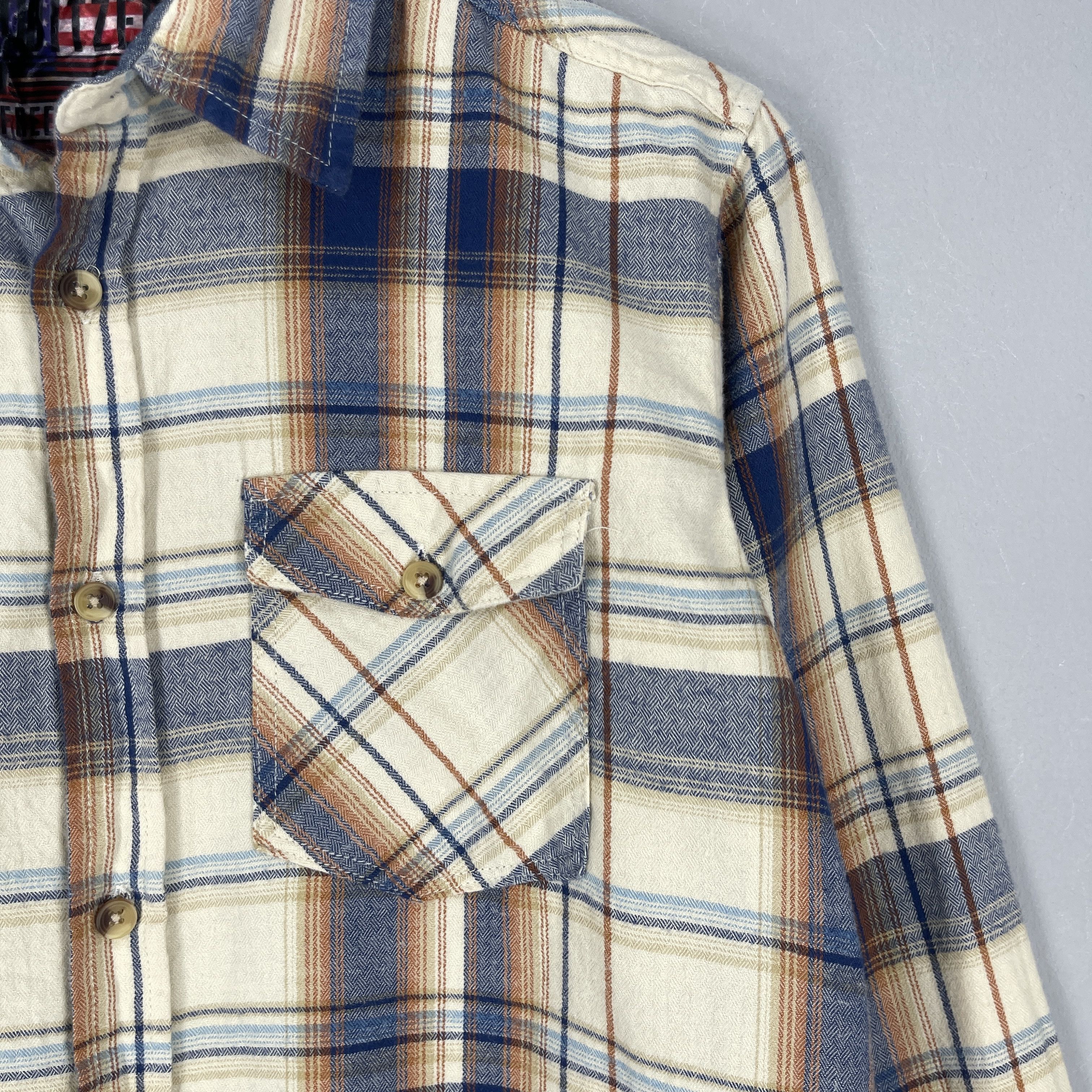 Flannel MFG FREEDOM Plaid Checkered Tartan Multicolor Flannel Size US S / EU 44-46 / 1 - 3 Thumbnail