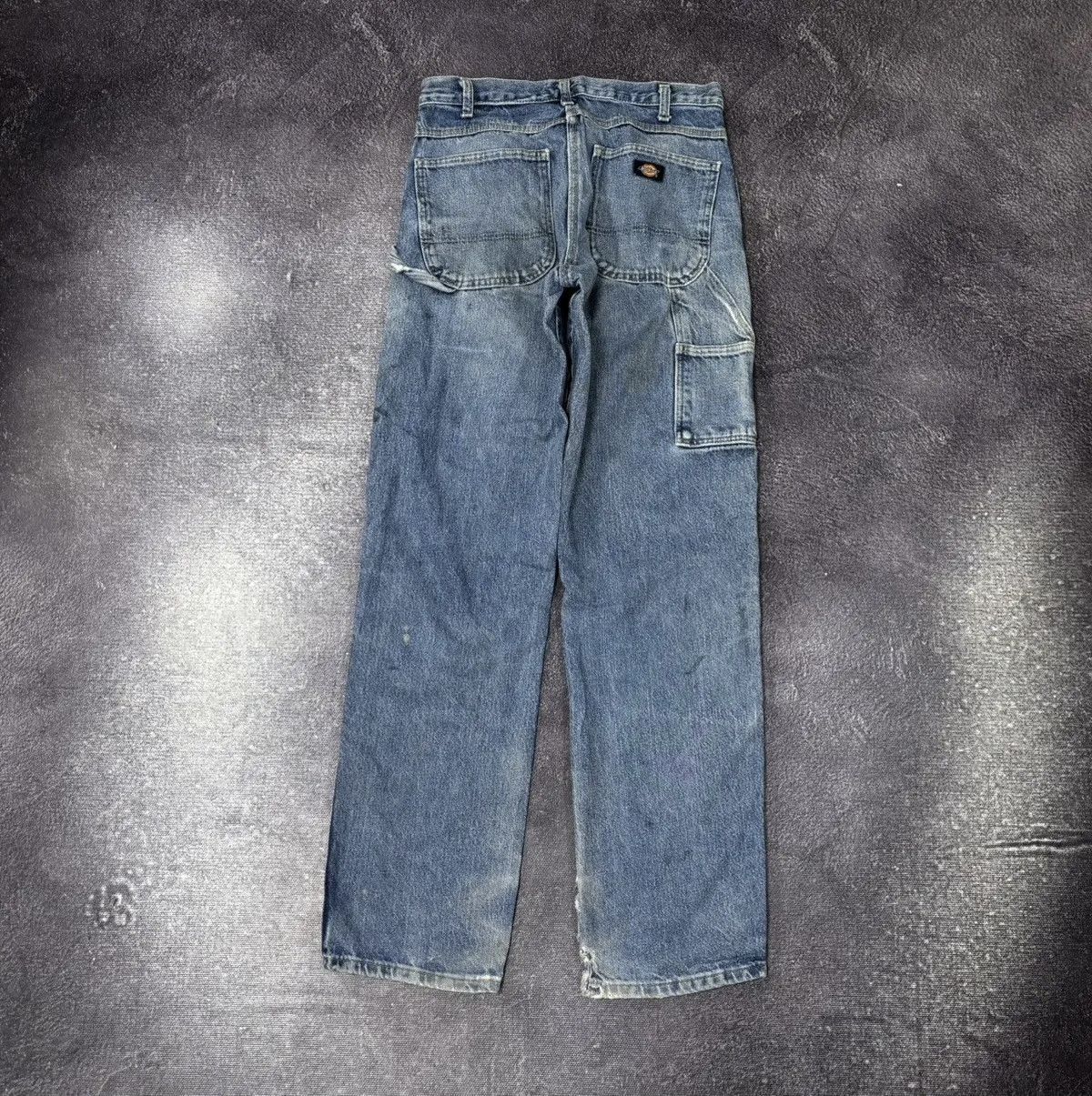 Dickies × Vintage Vintage Dickies Y2K Faded Blue Work Hype Denim Jeans Size US 32 / EU 48 - 1 Thumbnail