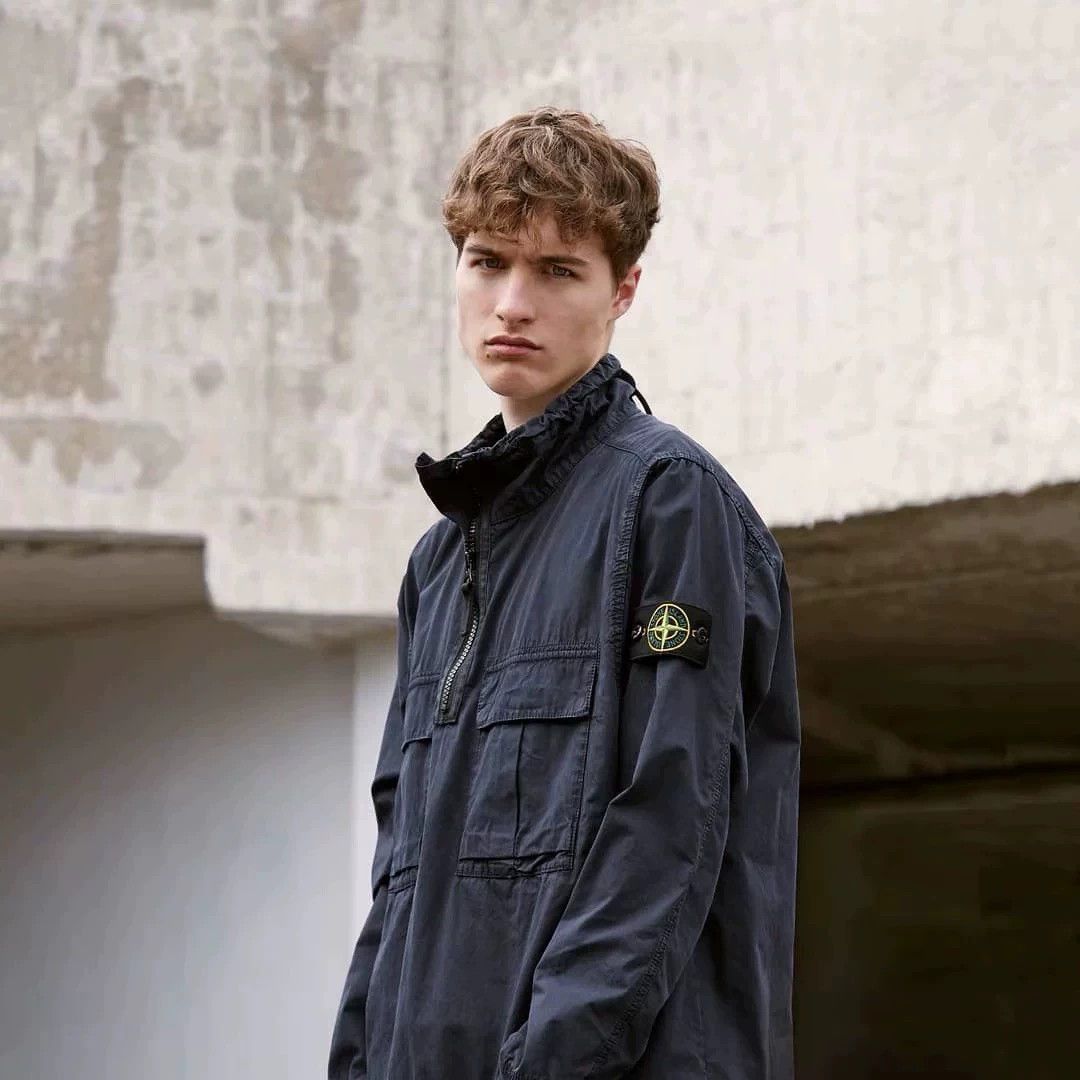 Stone Island Stone Island 19FW HalfZip Chimney 2Pkt Black XL Size US XL / EU 56 / 4 - 1 Thumbnail