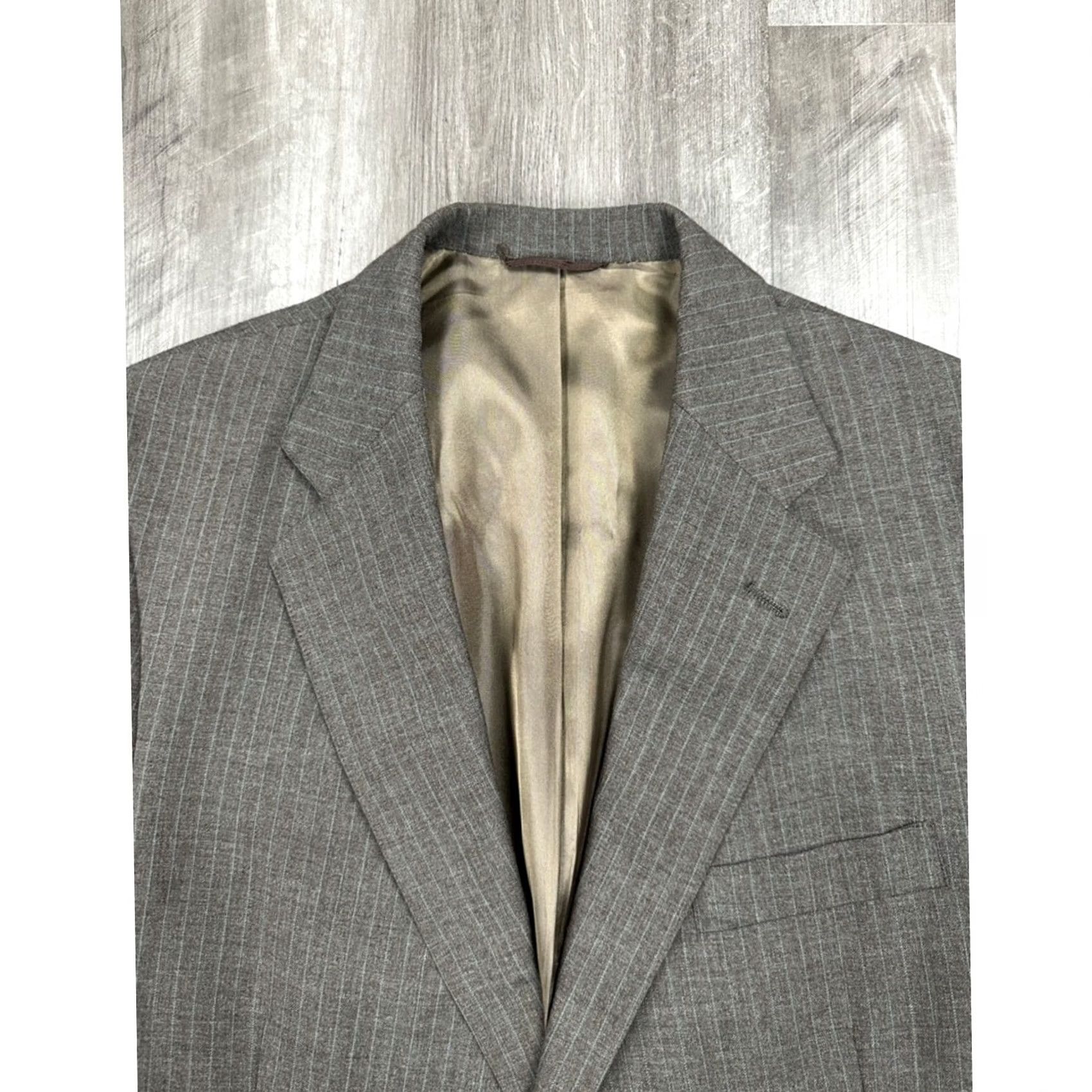 Ralph Lauren Ralph Lauren Polo University Club Blazer - Vintage Sport Coat Pinstripe Wool 40R Mens Blazer All Size US L / EU 52-54 / 3 - 4 Thumbnail