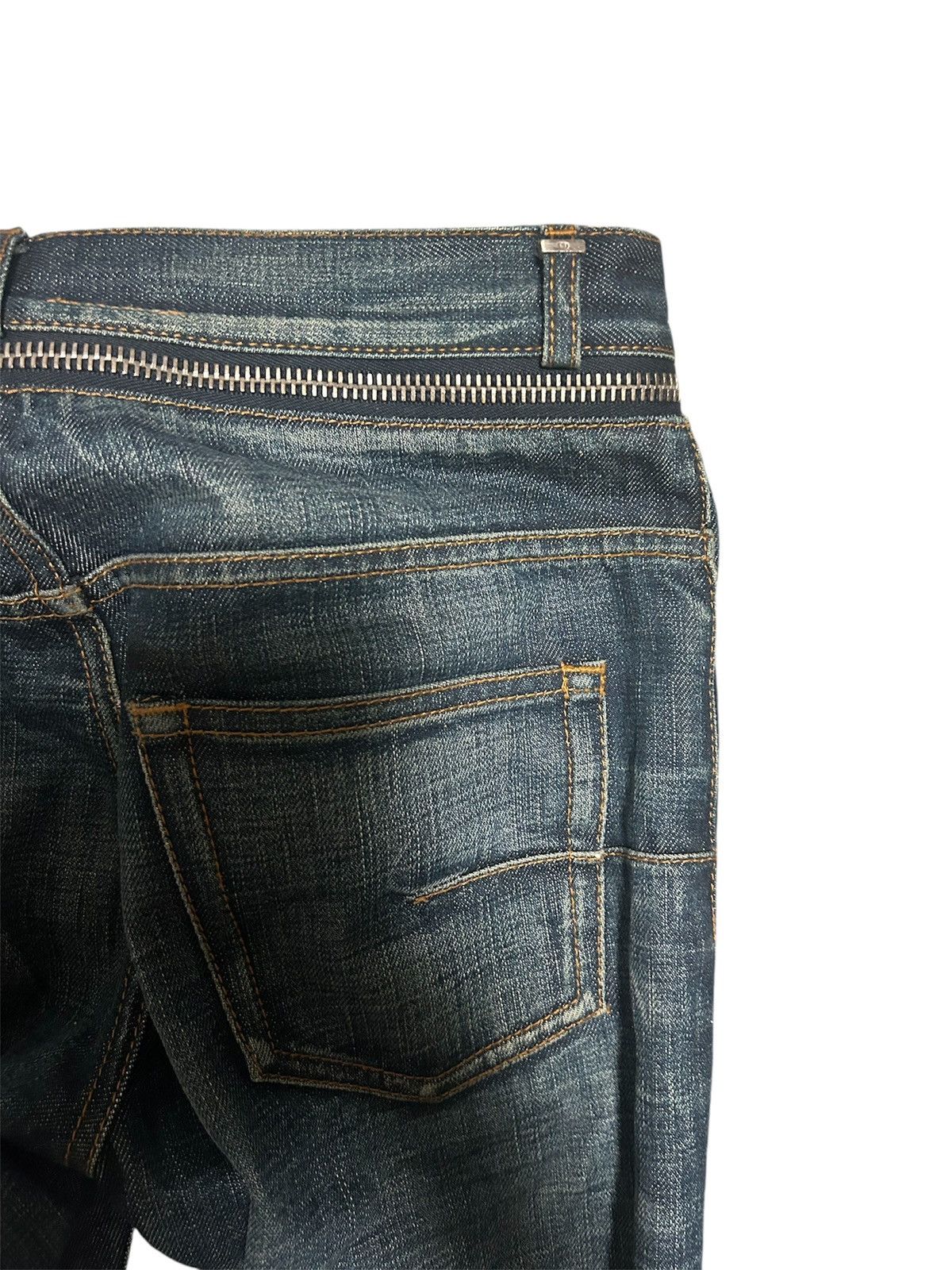 Dior Homme super rare “zip it” cummerbund jeans