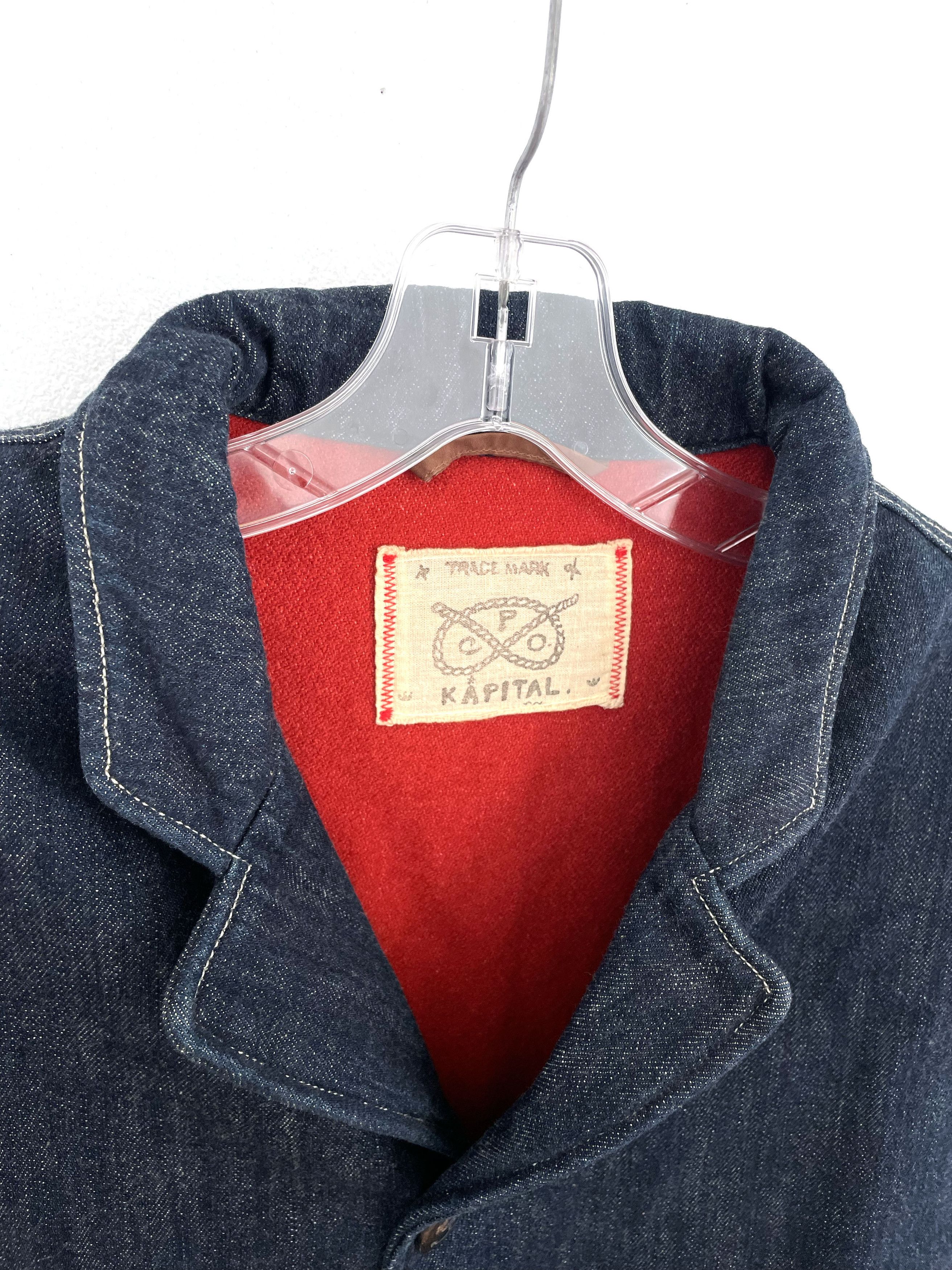 Kapital Denim Jacket Size US L / EU 52-54 / 3 - 3 Thumbnail