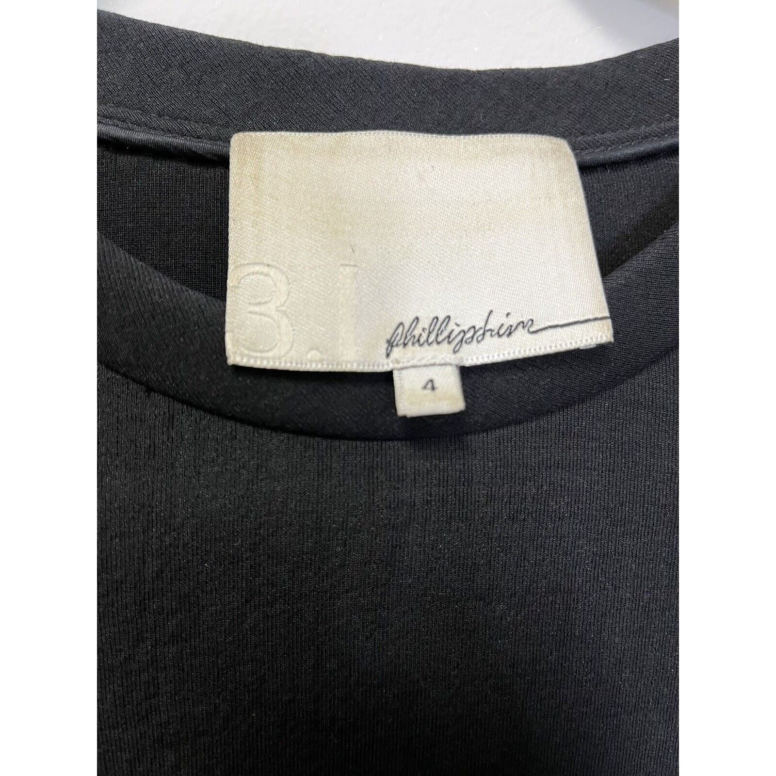 3.1 Phillip Lim 3.1 Phillip Lim women's black Leopard Sleeves Pullover Size S / US 4 / IT 40 - 4 Thumbnail