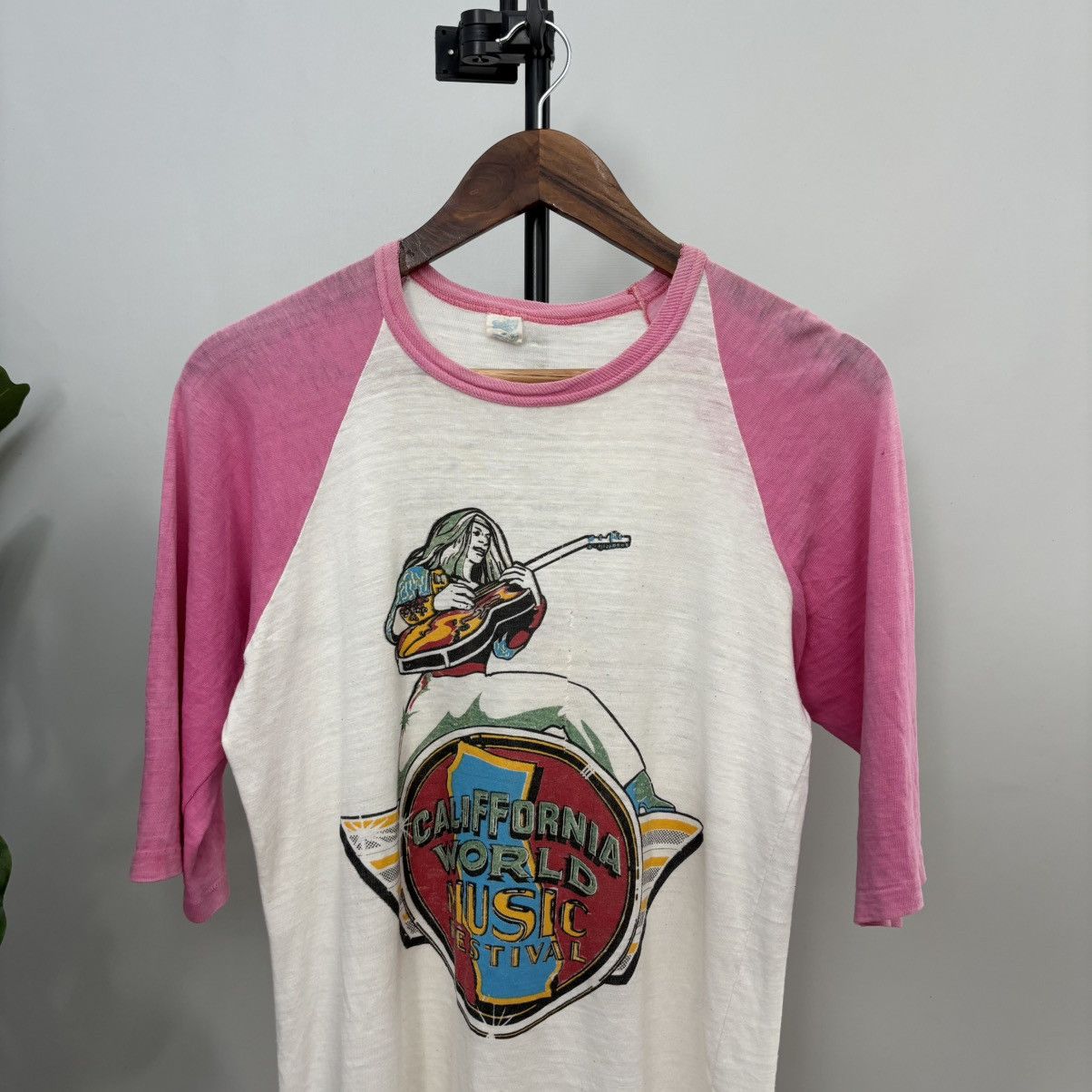 Band Tees Vintage 70’s California World Music Festival Shirt Size US S / EU 44-46 / 1 - 2 Thumbnail