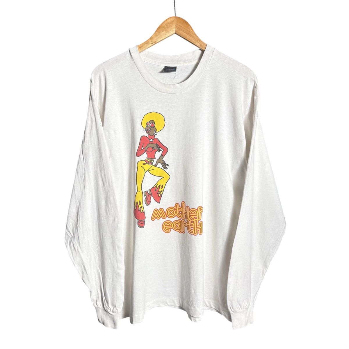Vintage 90s Mother Earth Stoned Women Funk Band Tee / Disco