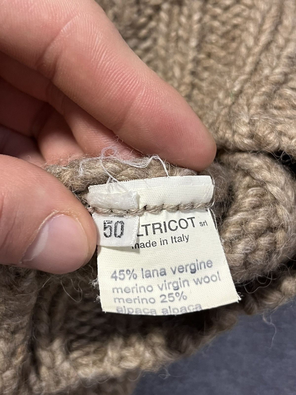 Simona Tagliaferri Marco Tagliaferri Knitted Sweater Size XL / US 12-14 / IT 48-50 - 8 Thumbnail