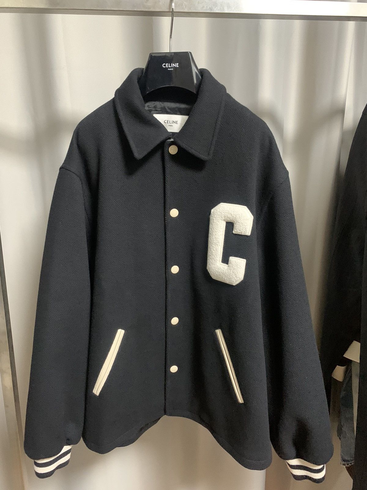 Celine Celine 2024FW Wool Celine Paris Coat Size US M / EU 48-50 / 2 - 1 Thumbnail