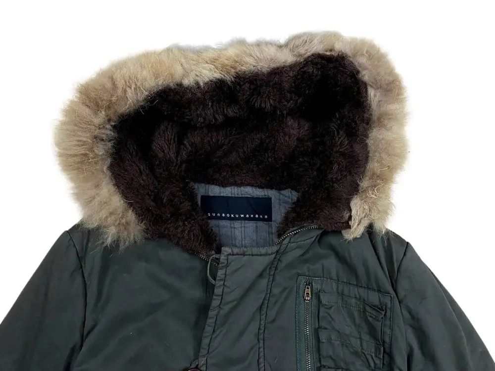 Issey Miyake × Japanese Brand × Vintage Vintage Sunaokuwahara By Issey Miyake Fur Jacket Parka Size US M / EU 48-50 / 2 - 4 Thumbnail