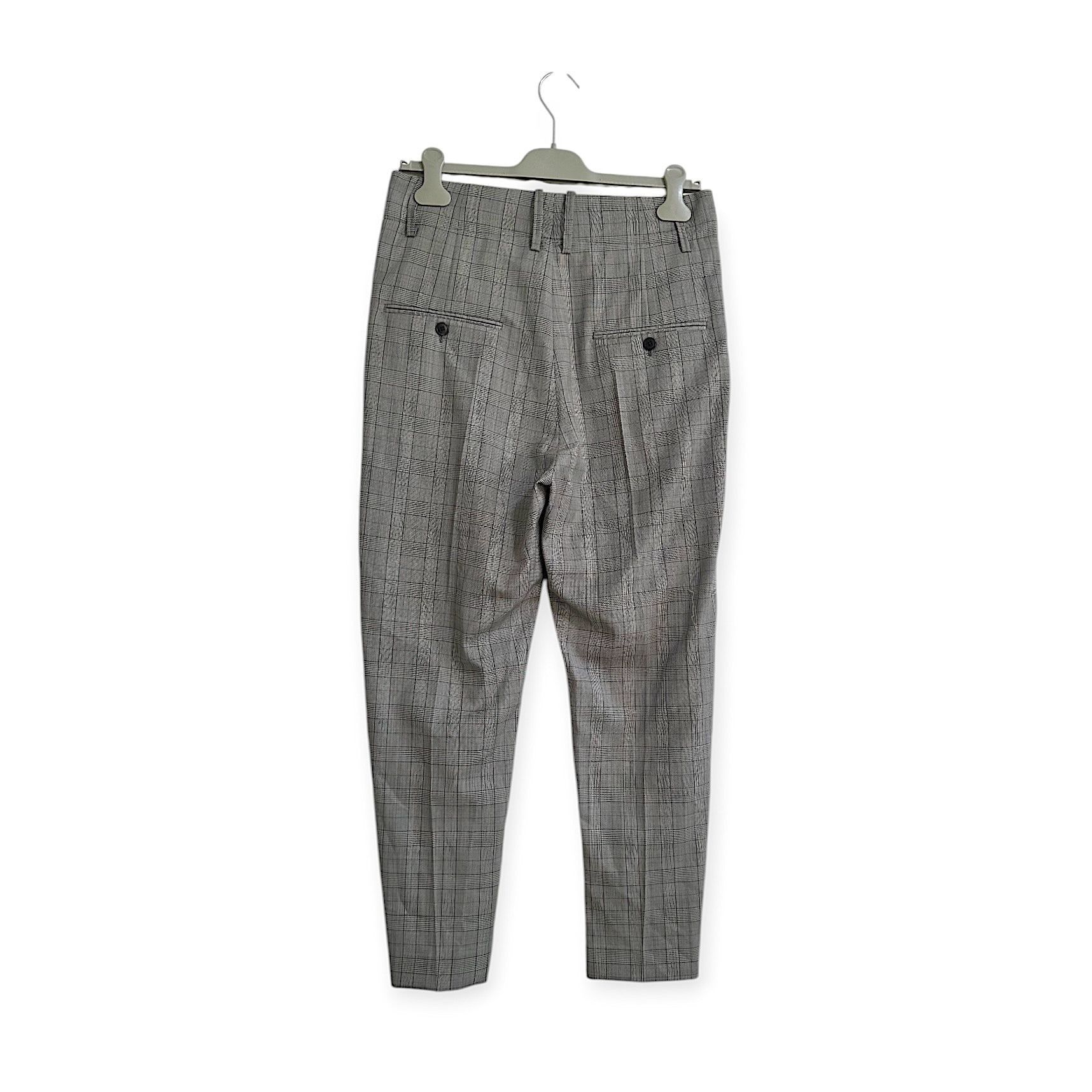 Isabel Marant Etoile Isabel Marant Étoile Noah Check Cropped Wool Pants NWT Size 27" / US 4 / IT 40 - 2 Thumbnail