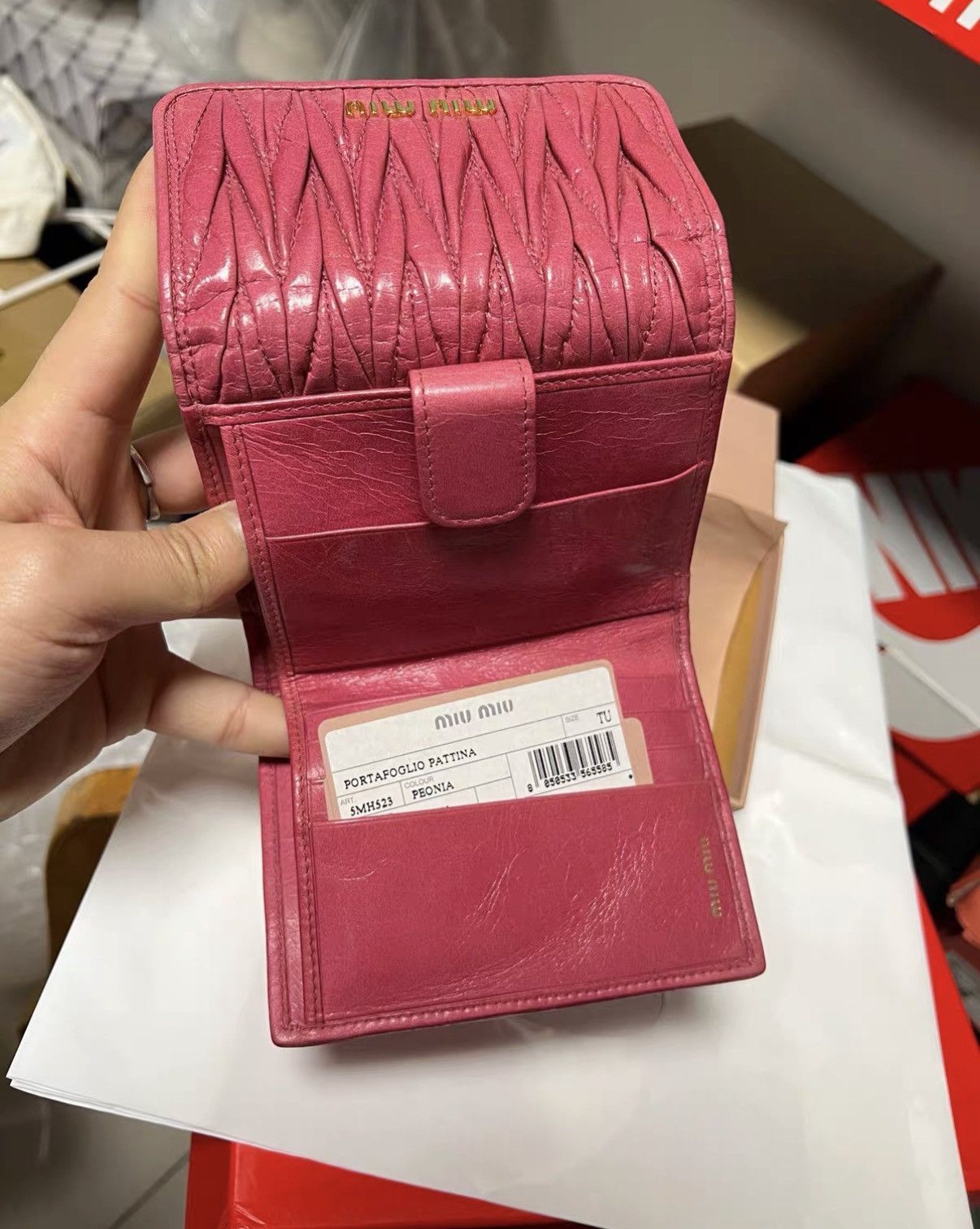 Miu Miu Miu Miu Wallet J42 Size ONE SIZE - 3 Thumbnail