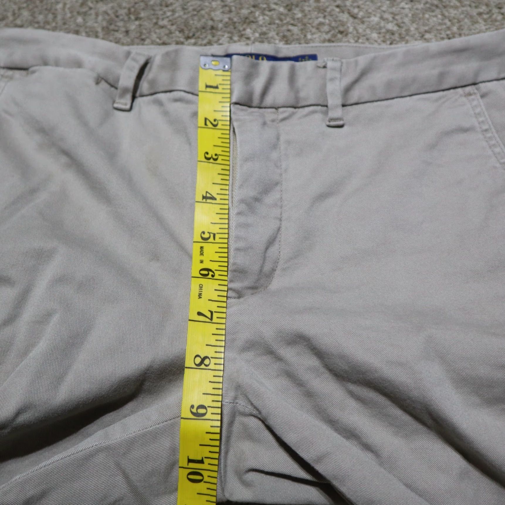 Polo Ralph Lauren VINTAGE Ralph Lauren Sport Pants Women's Size 6 Khakis Cotton Blend Flat Front Brown Sports 90s Womens Size 28" / US 6 / IT 42 - 6 Thumbnail