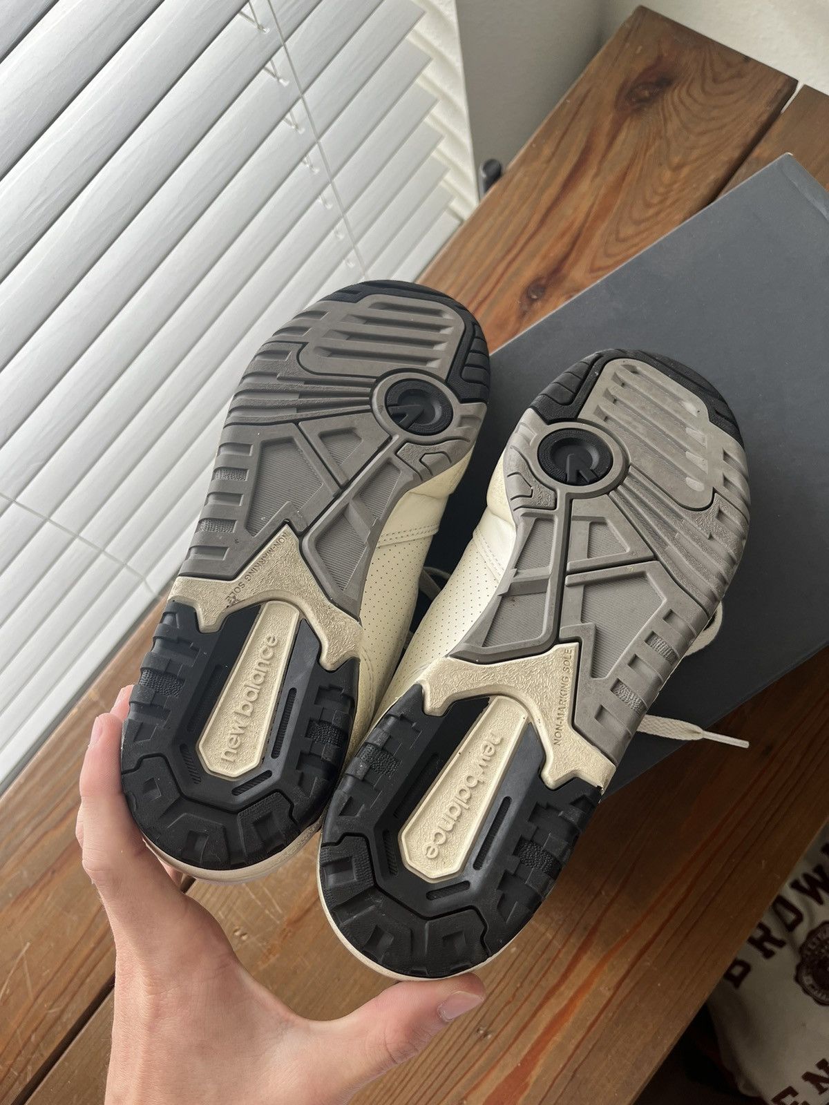 New Balance 550 Black/White