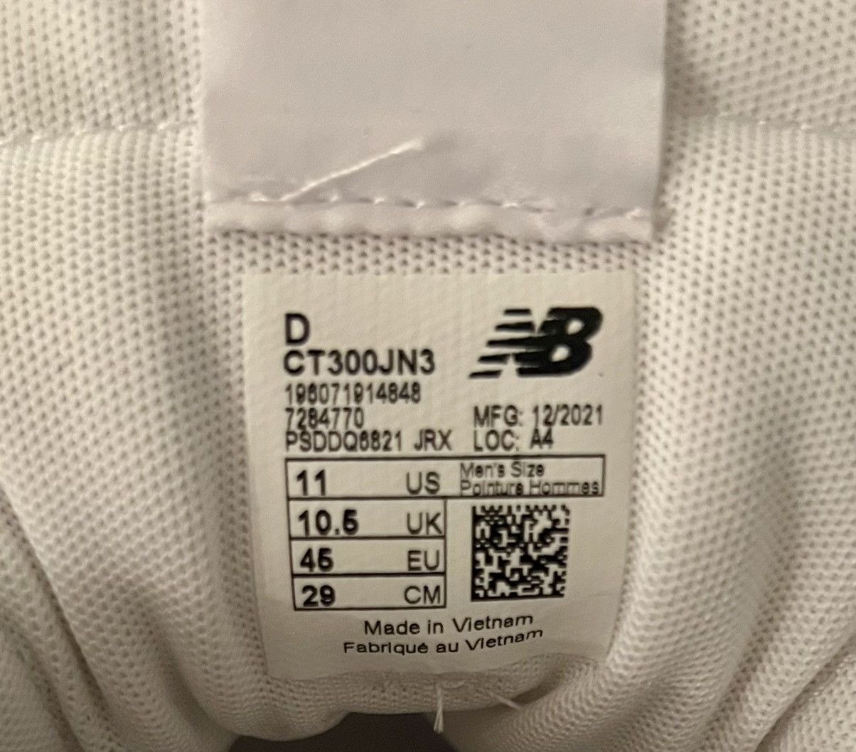 Comme des Garcons Homme × New Balance Authentic New Balance CT300 Comme Des Garcons Homme White 11 Size US 11 / EU 44 - 7 Thumbnail