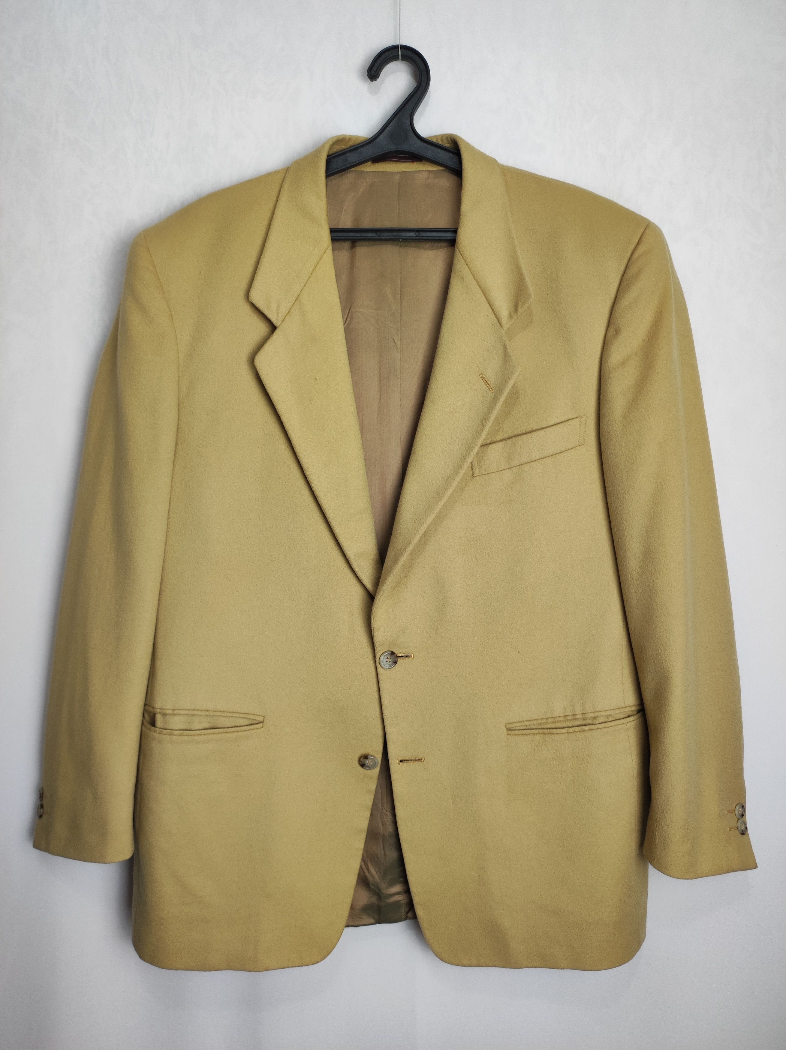 Corneliani CORNELIANI men’s wool-cashmere suit blazer Size 50R - 1 Thumbnail