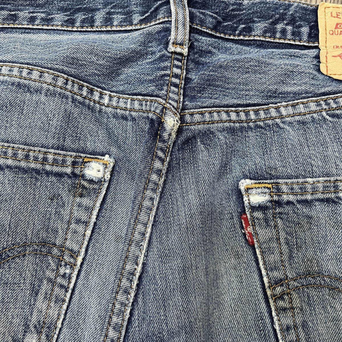 Levi's Vintage Clothing 2000s Levi's 501 Distresse Denim ifsixwasnine Size US 34 / EU 50 - 15 Thumbnail