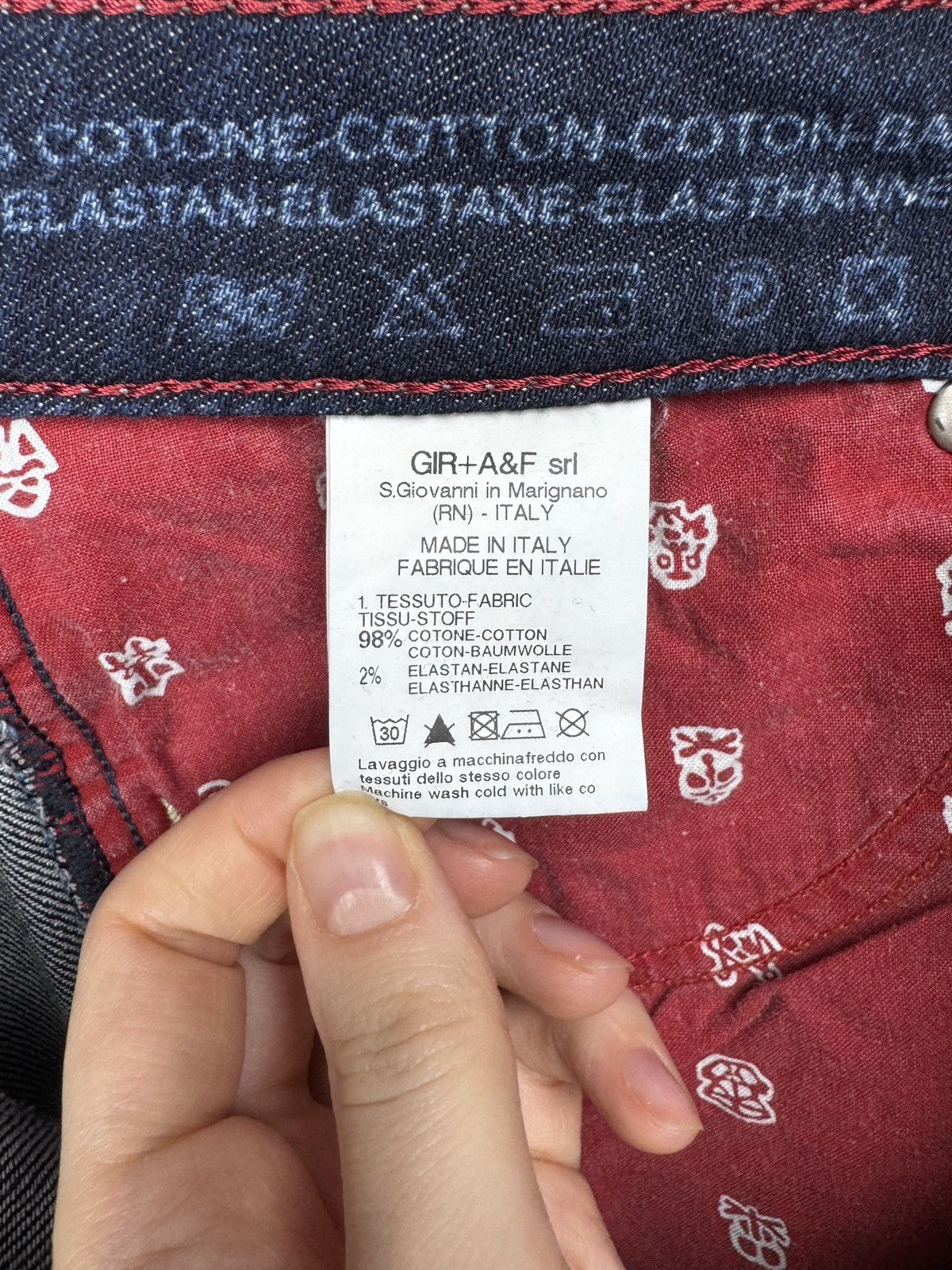 Marithe + Francois Girbaud Le Jean de Marithe Francois Girbaud New XBracket Laser Beam Size 31" - 12 Thumbnail