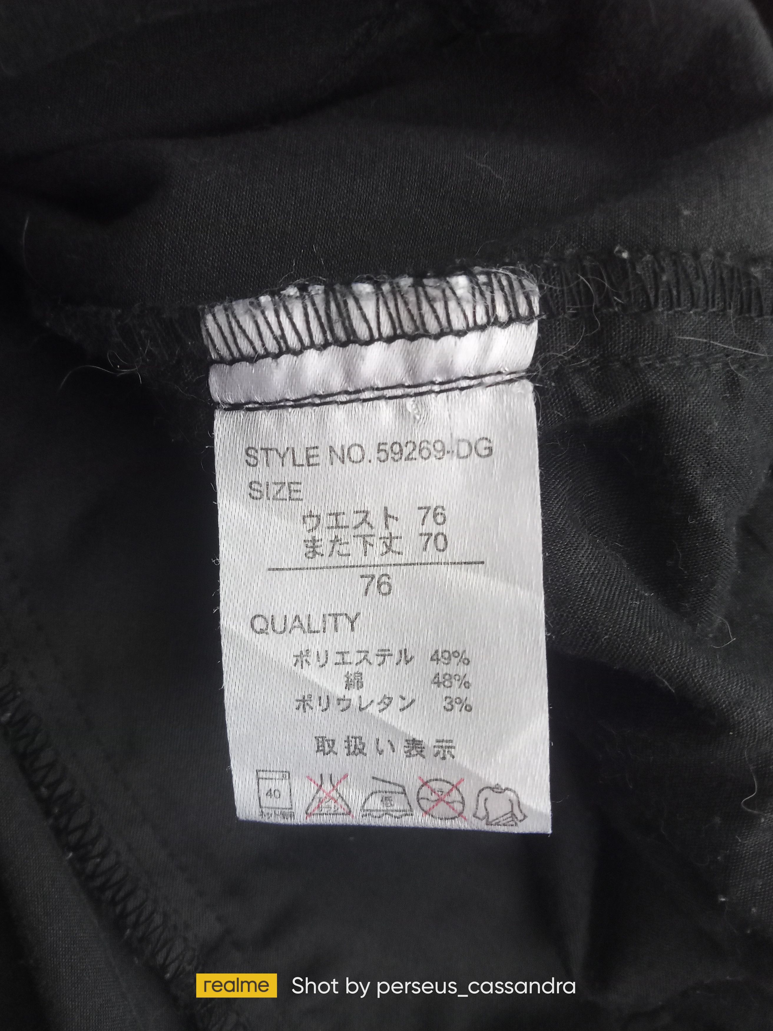 Japanese Brand Saucy Cool Stacked Black Stretch Cargo Pants Size US 30 / EU 46 - 9 Thumbnail