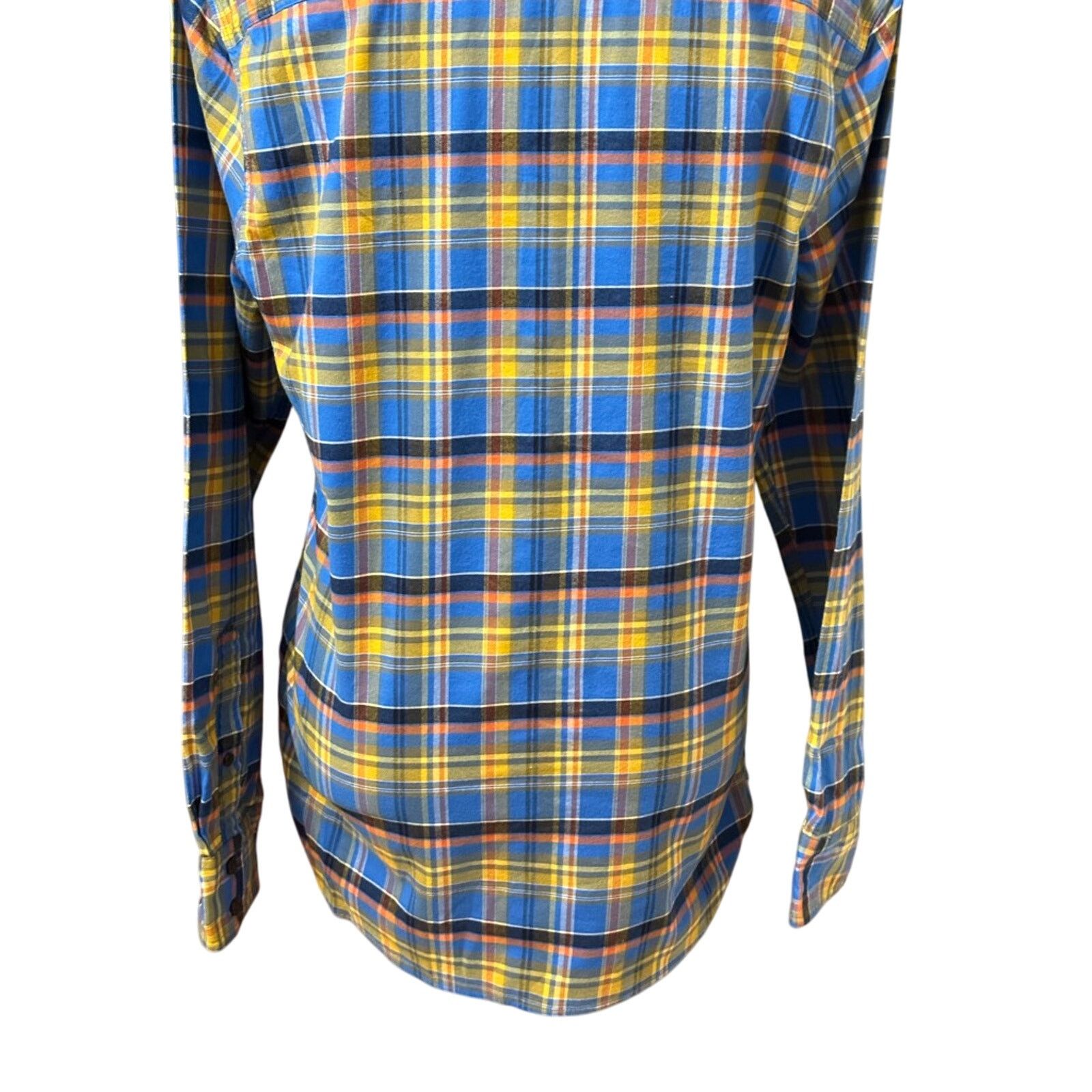 Other Treasure & Bond Button Up Long Sleeve Plaid Blue Men's S NWT Size US S / EU 44-46 / 1 - 6 Thumbnail